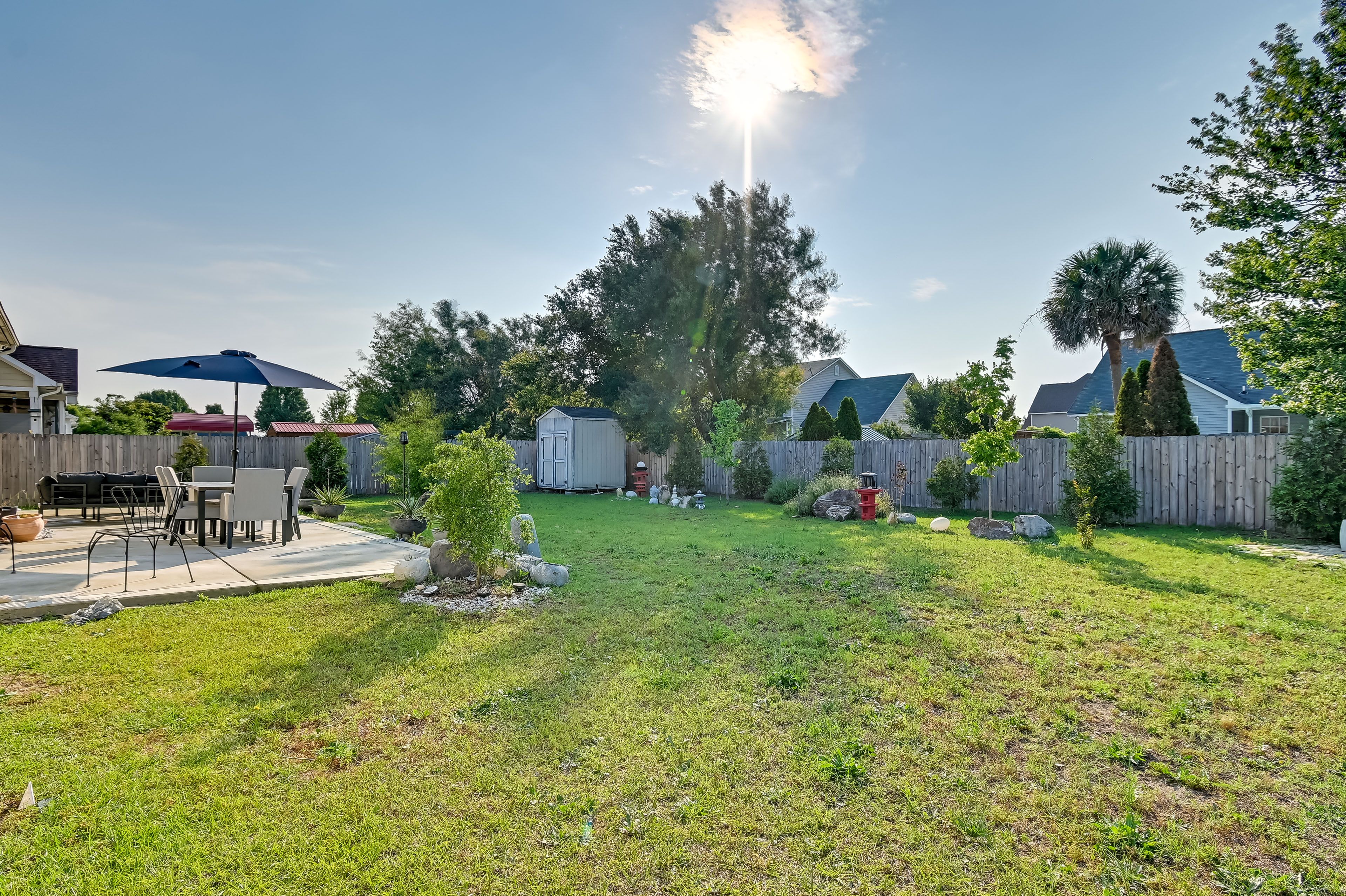 Fenced-In Yard | Garden