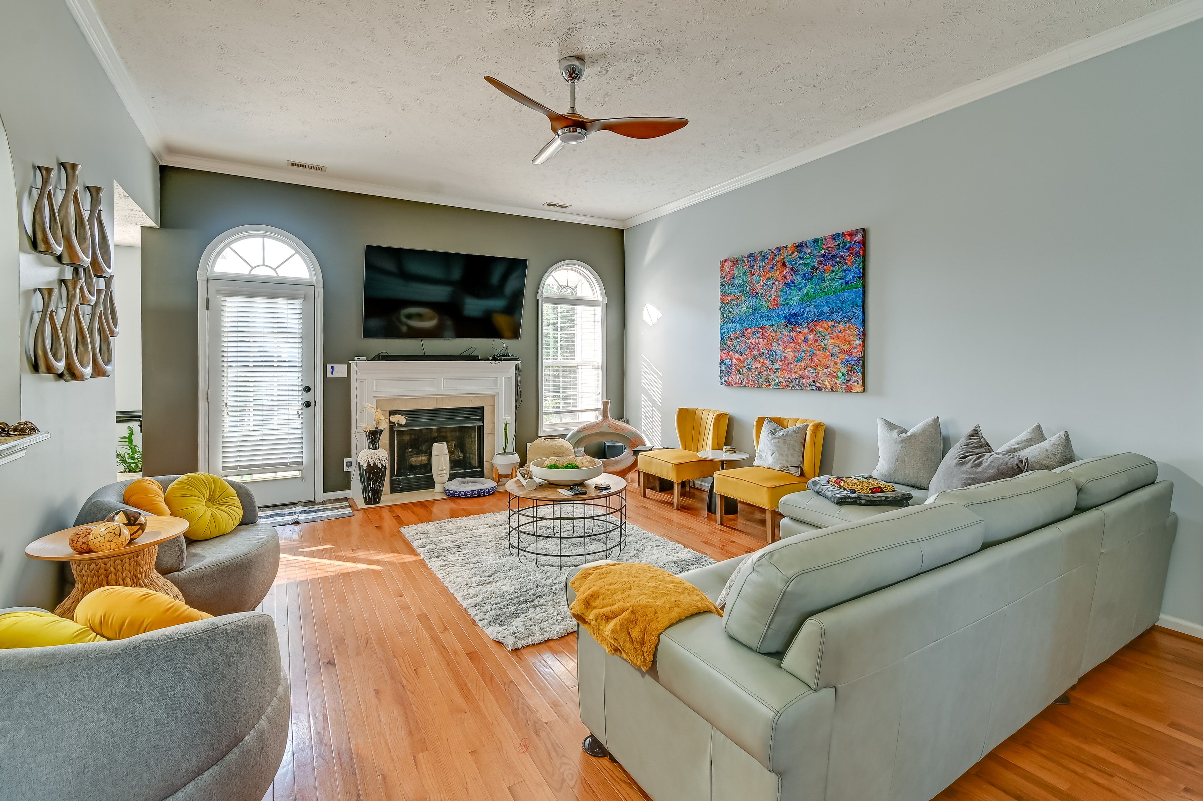 Hope Mills Vacation Rental | 2,100 Sq Ft | 3BR | 2BA | Stairs Required