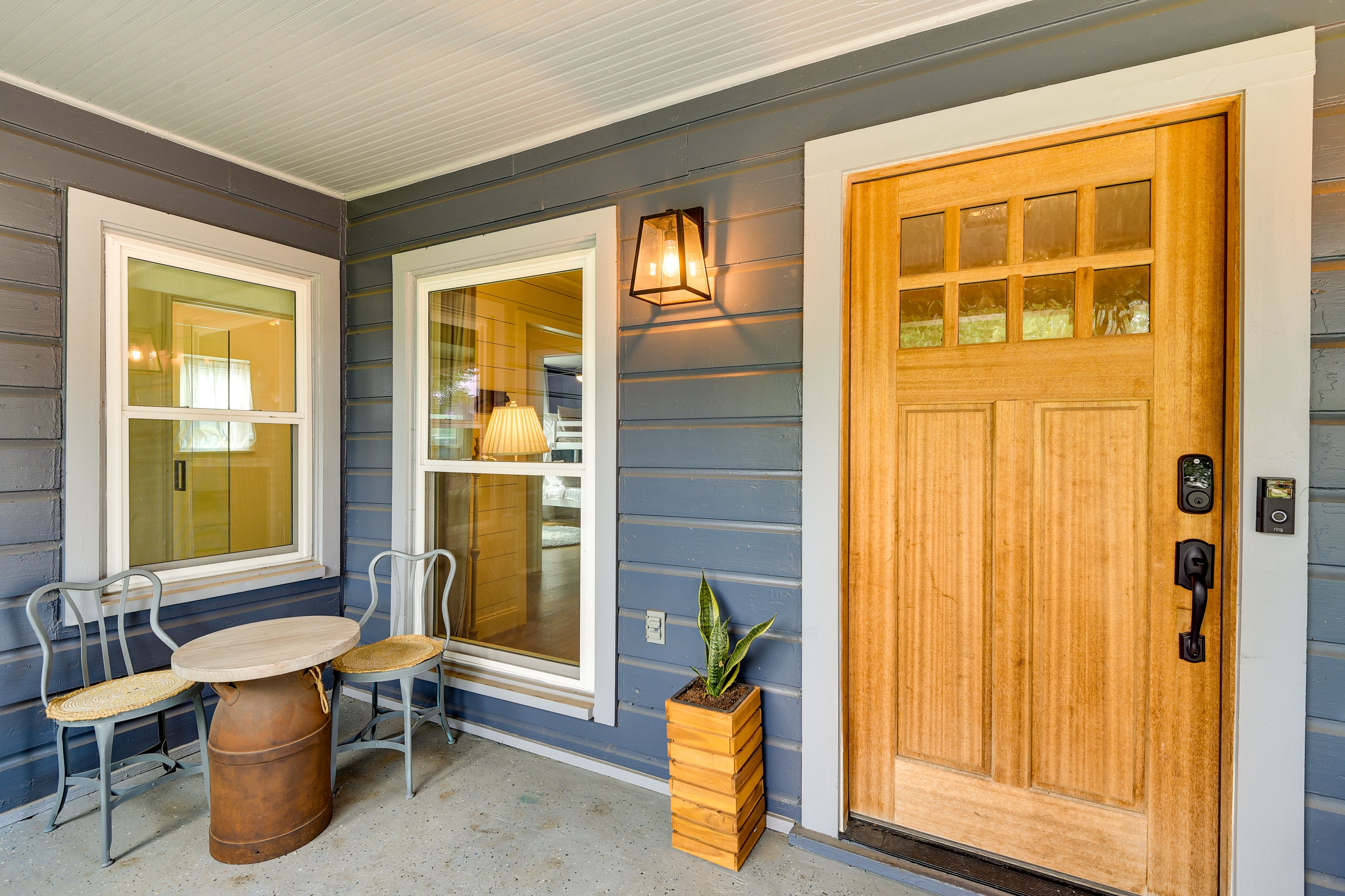 Front Porch | Keyless Entry | Porch Swing