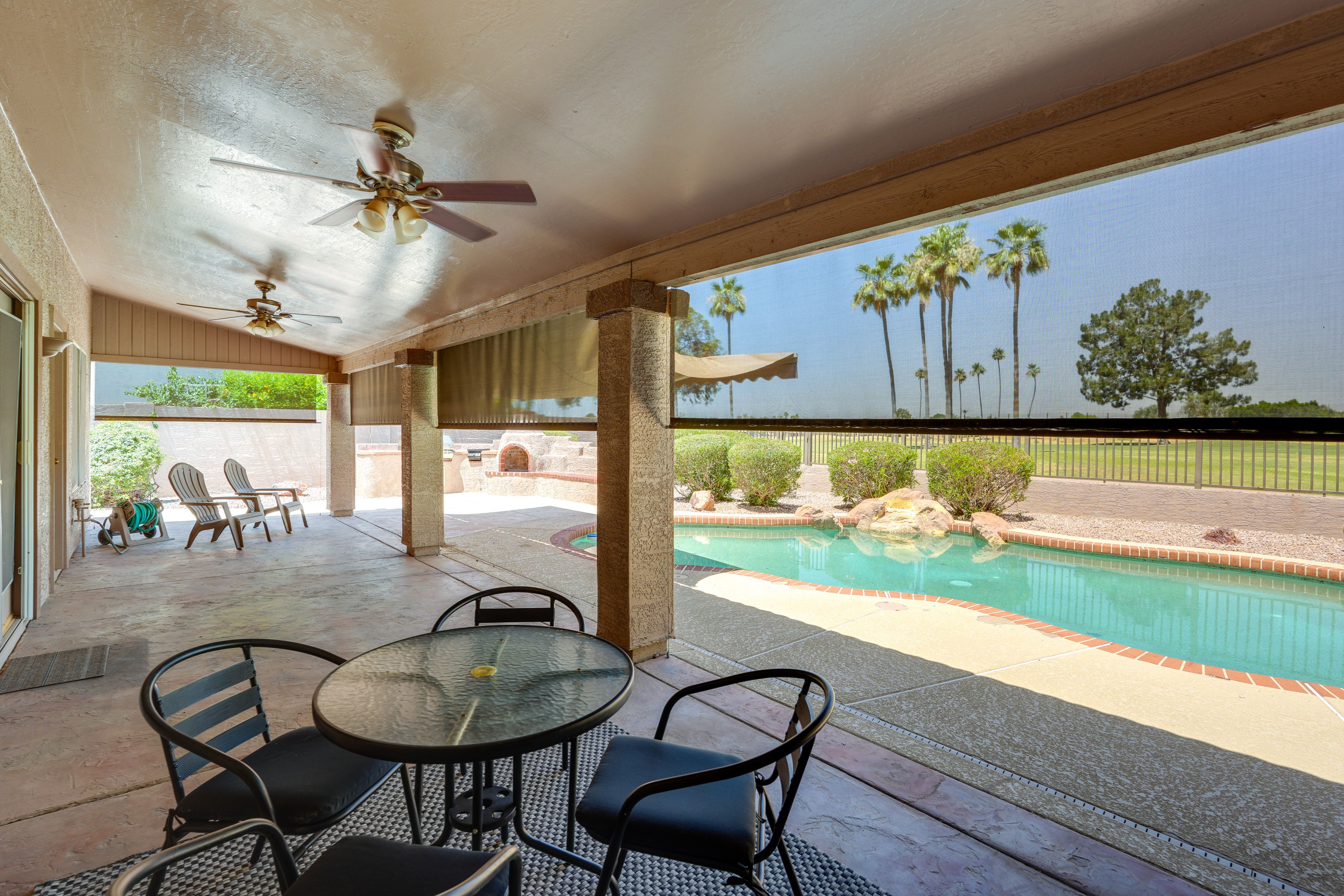 Private Backyard Area | Outdoor Pool | Dining Area
