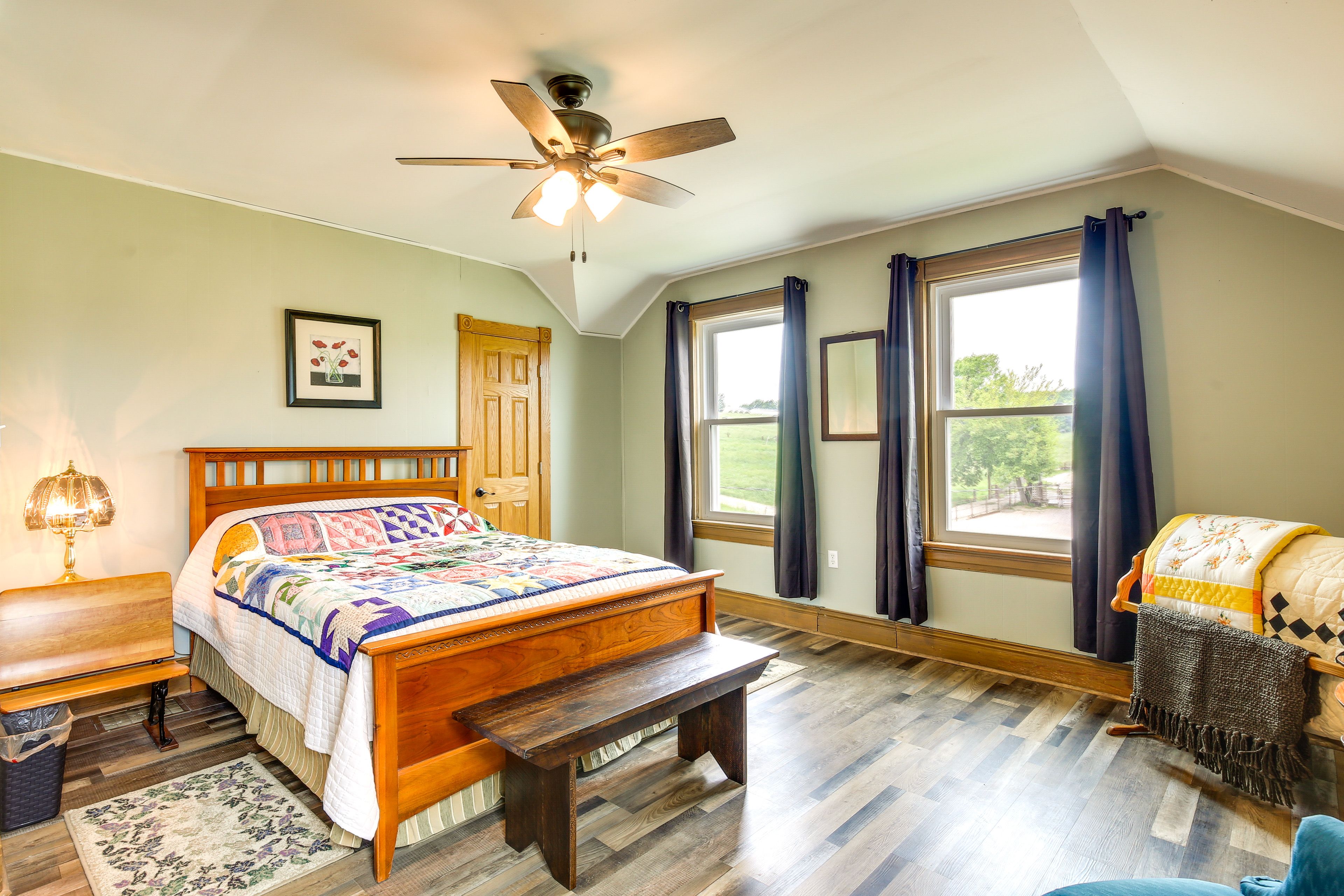Bedroom 1 | Queen Bed | Linens & Towels | 2nd Floor