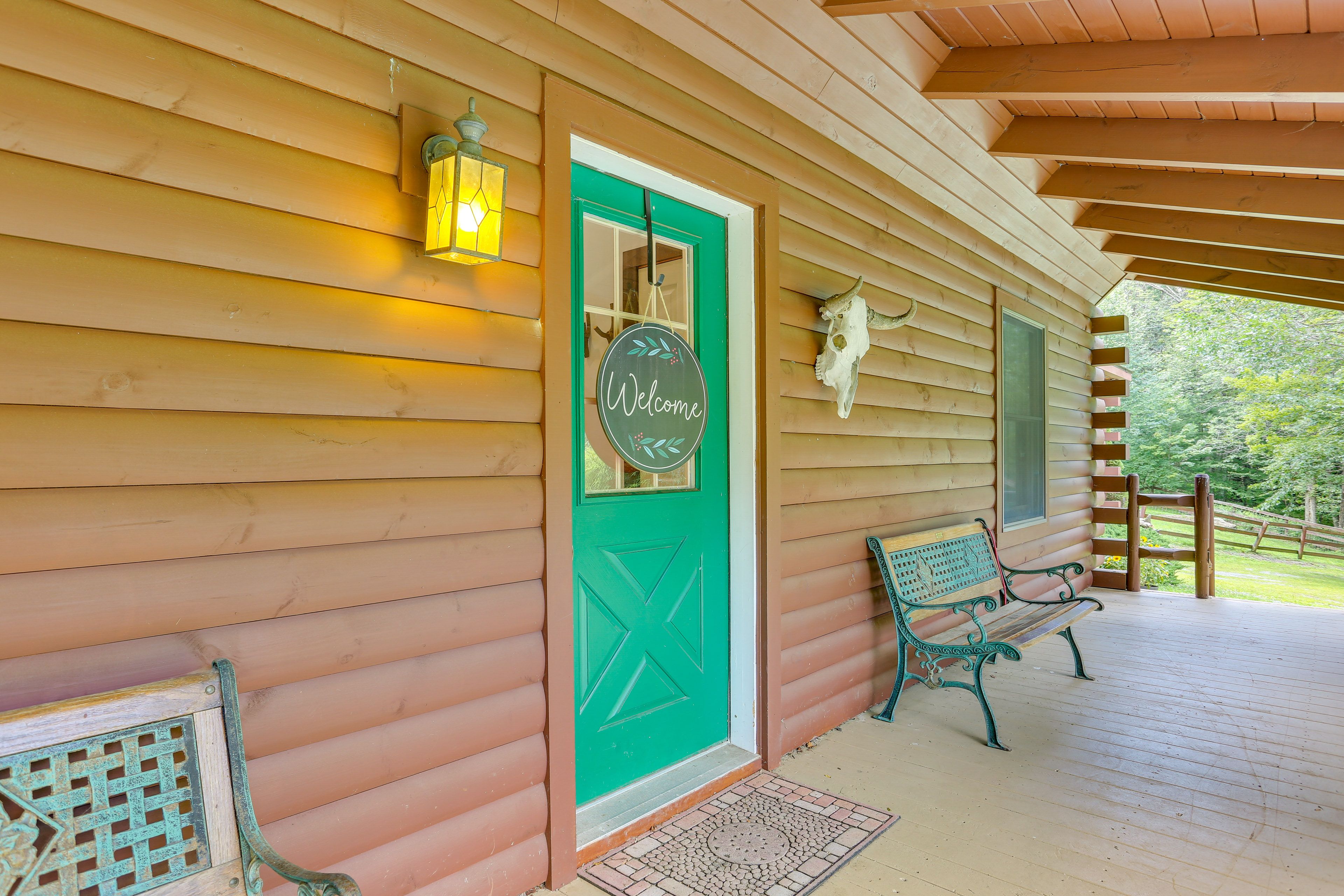 Shared Wraparound Porch