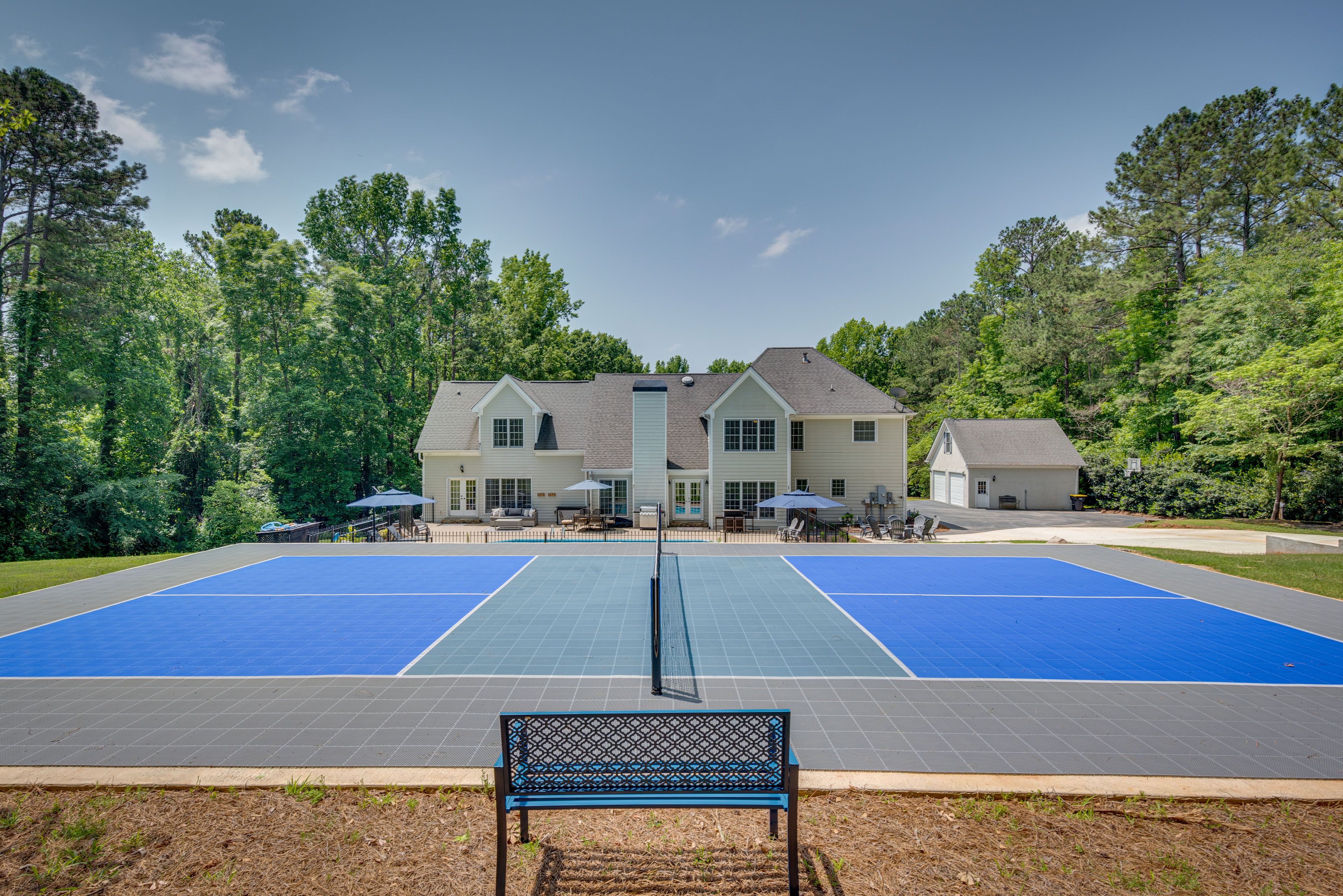 Professional Pickleball Court