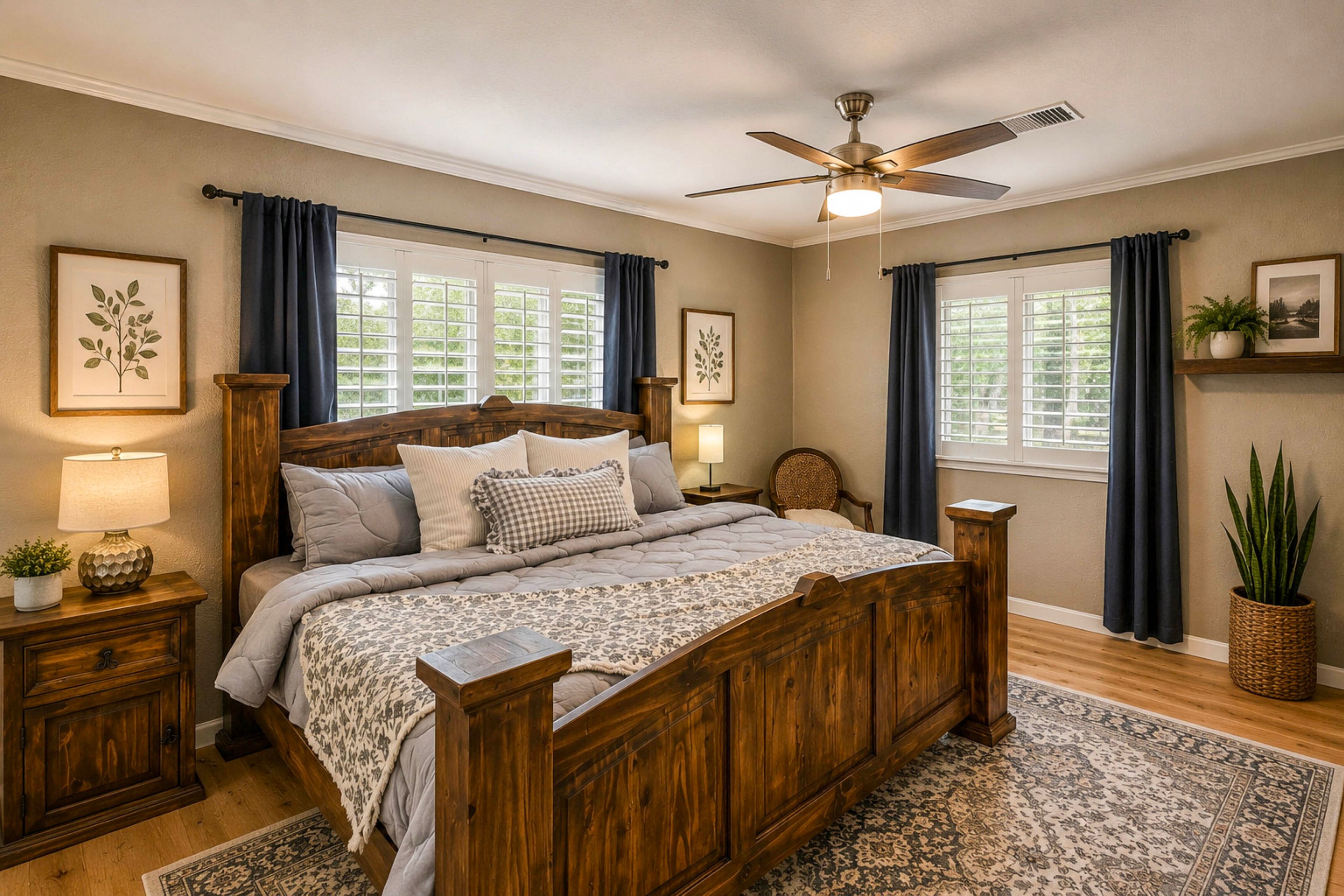 Bedroom 1 | King Bed | En-Suite Bathroom