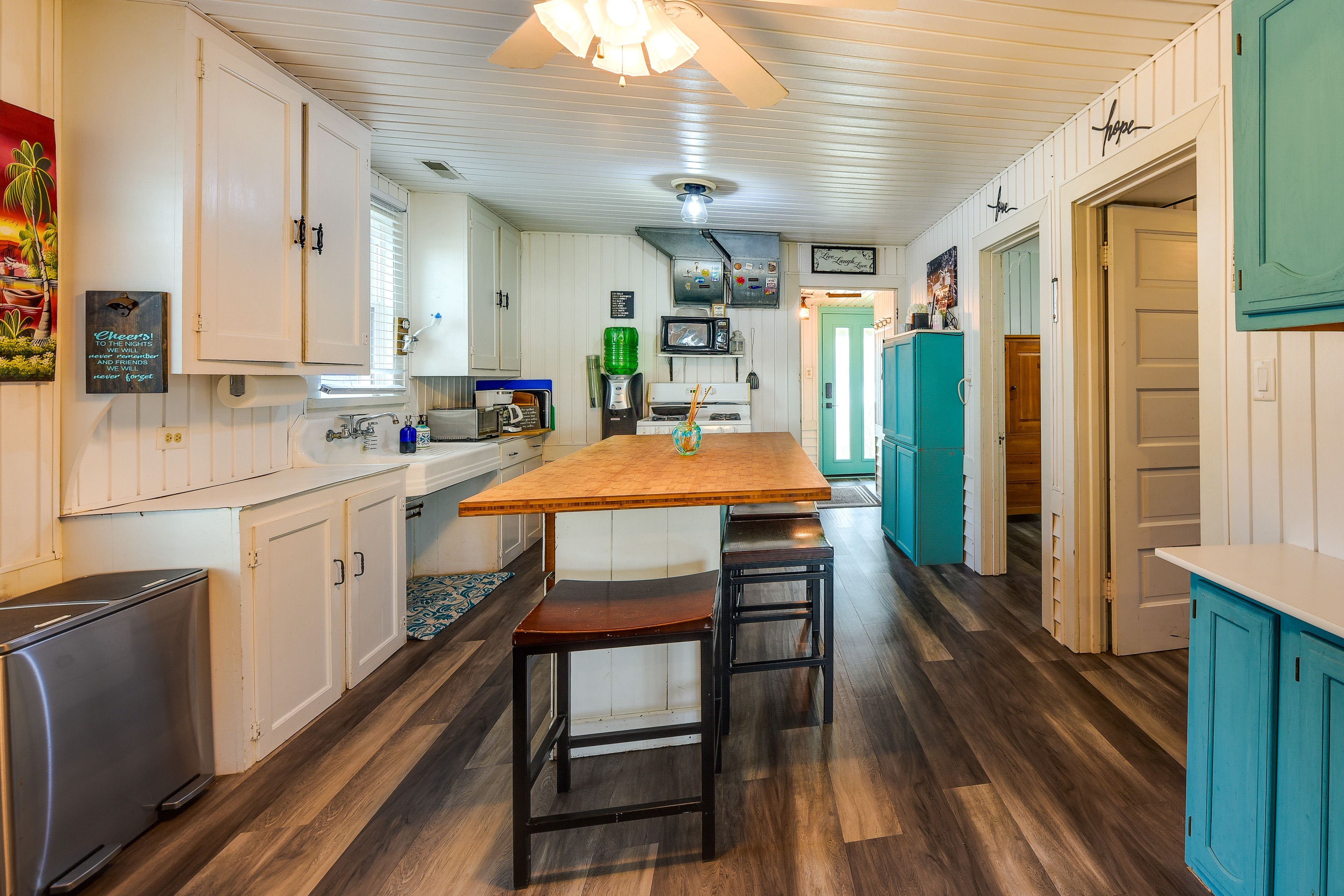 Kitchen | Refrigerator | Toaster Oven | Coffee Maker