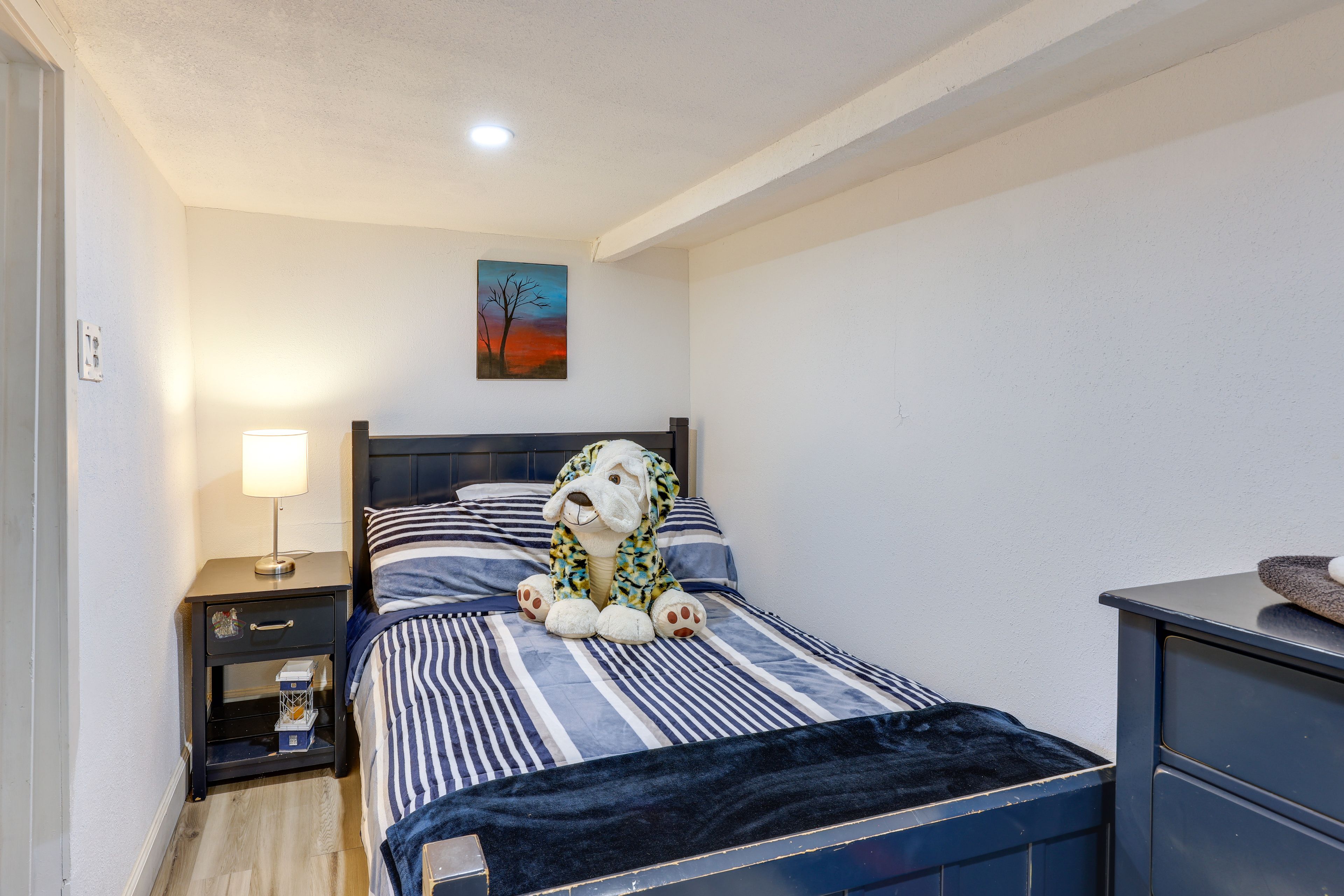 Bedroom 3 | Enclosed Basement | Full Bed (Best Suited for Children)