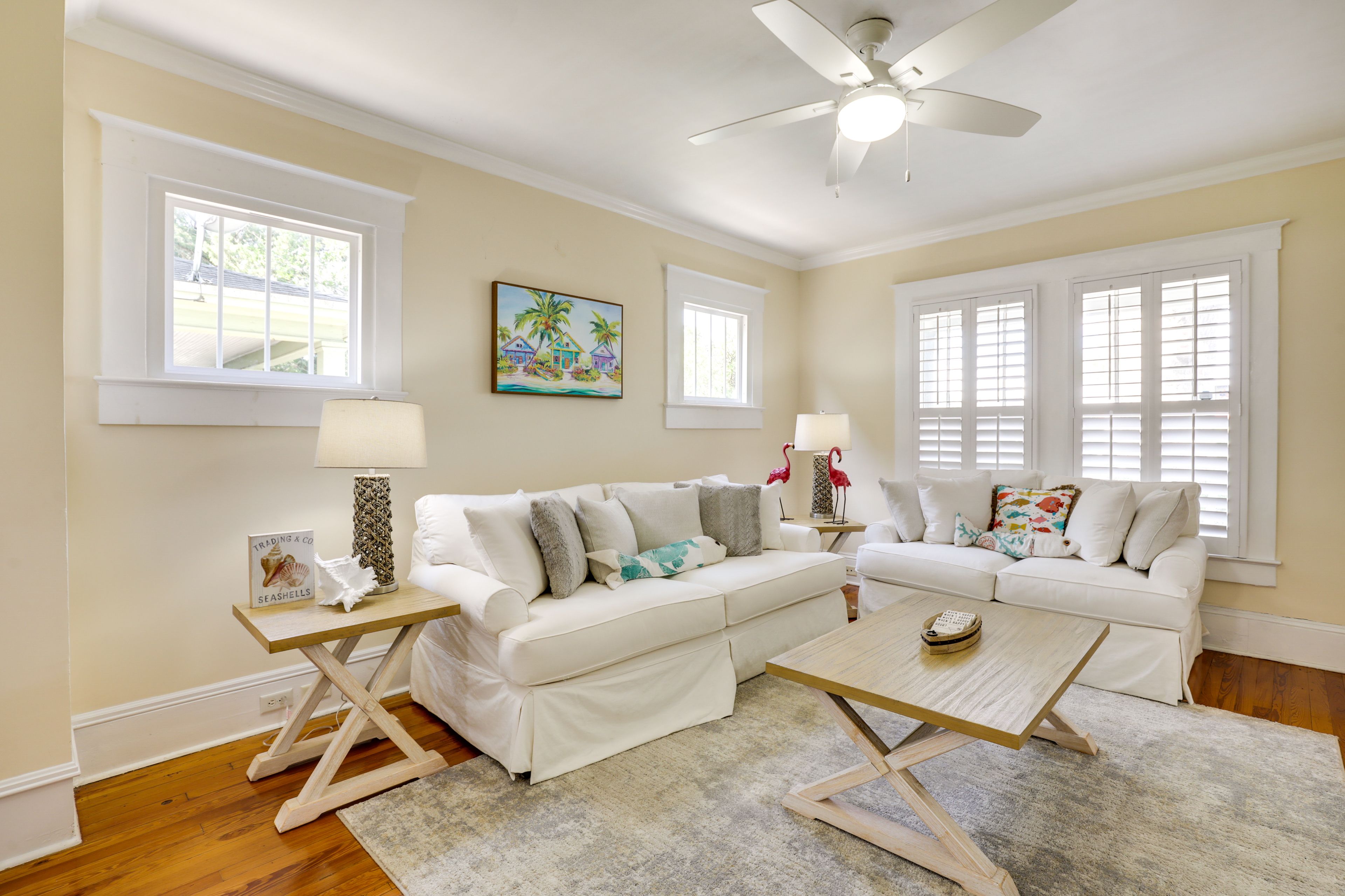 Front Living Room | Sleeper Sofa | Central A/C