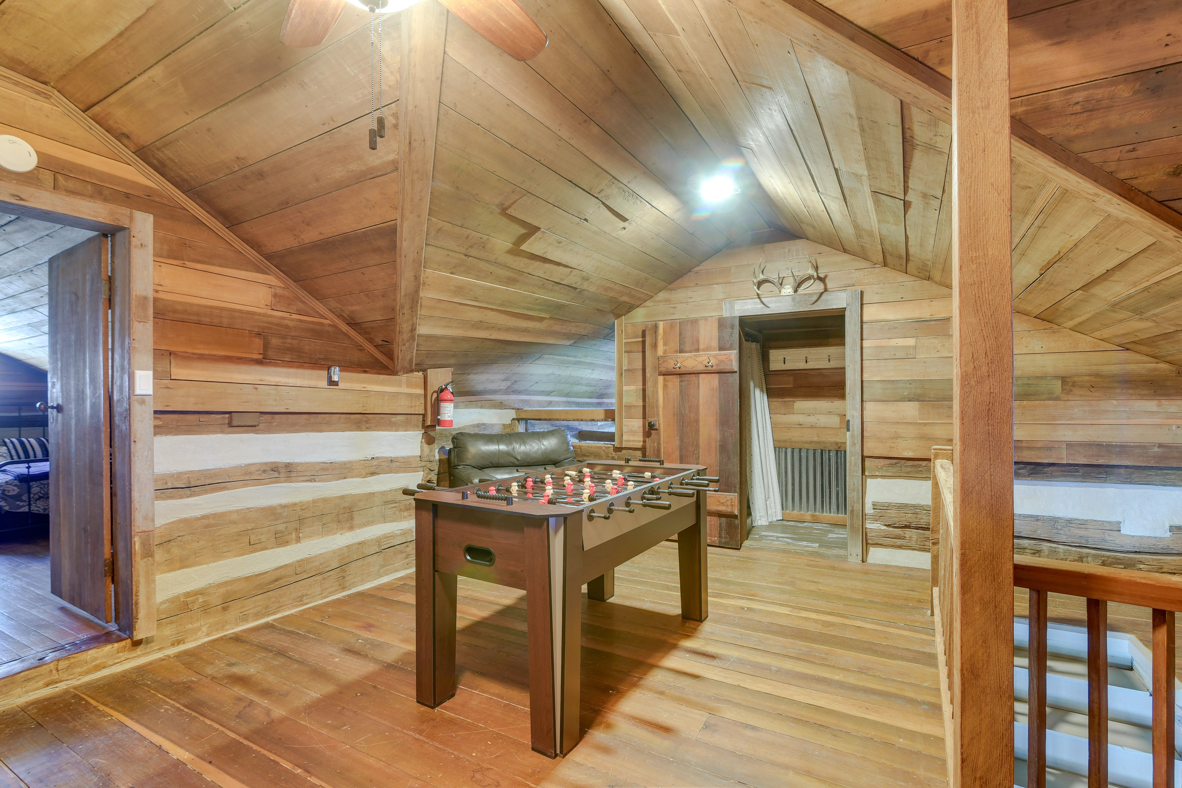 Loft | Sleeper Sofa | Foosball Table