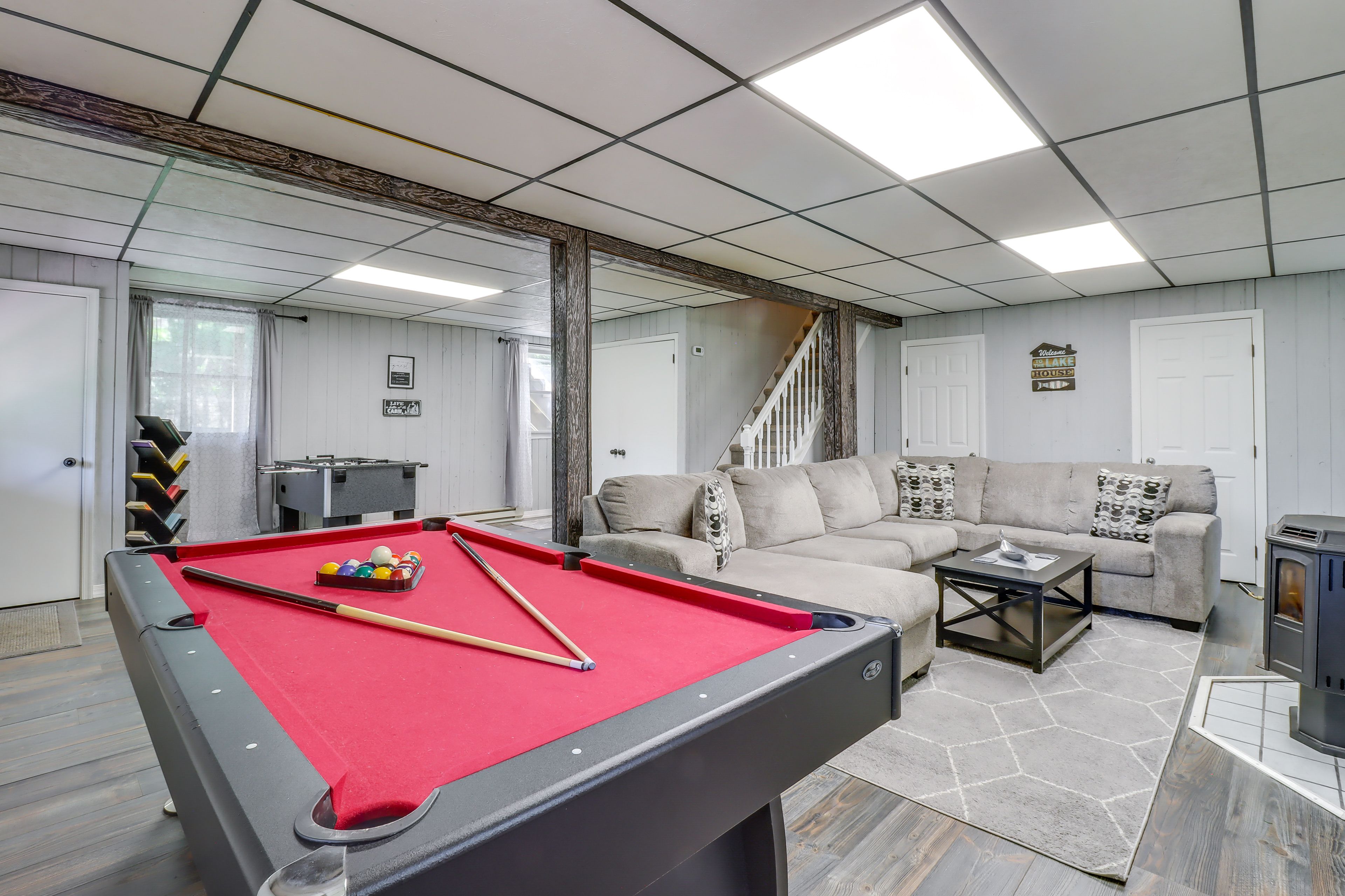 Basement Game Room | Foosball Table