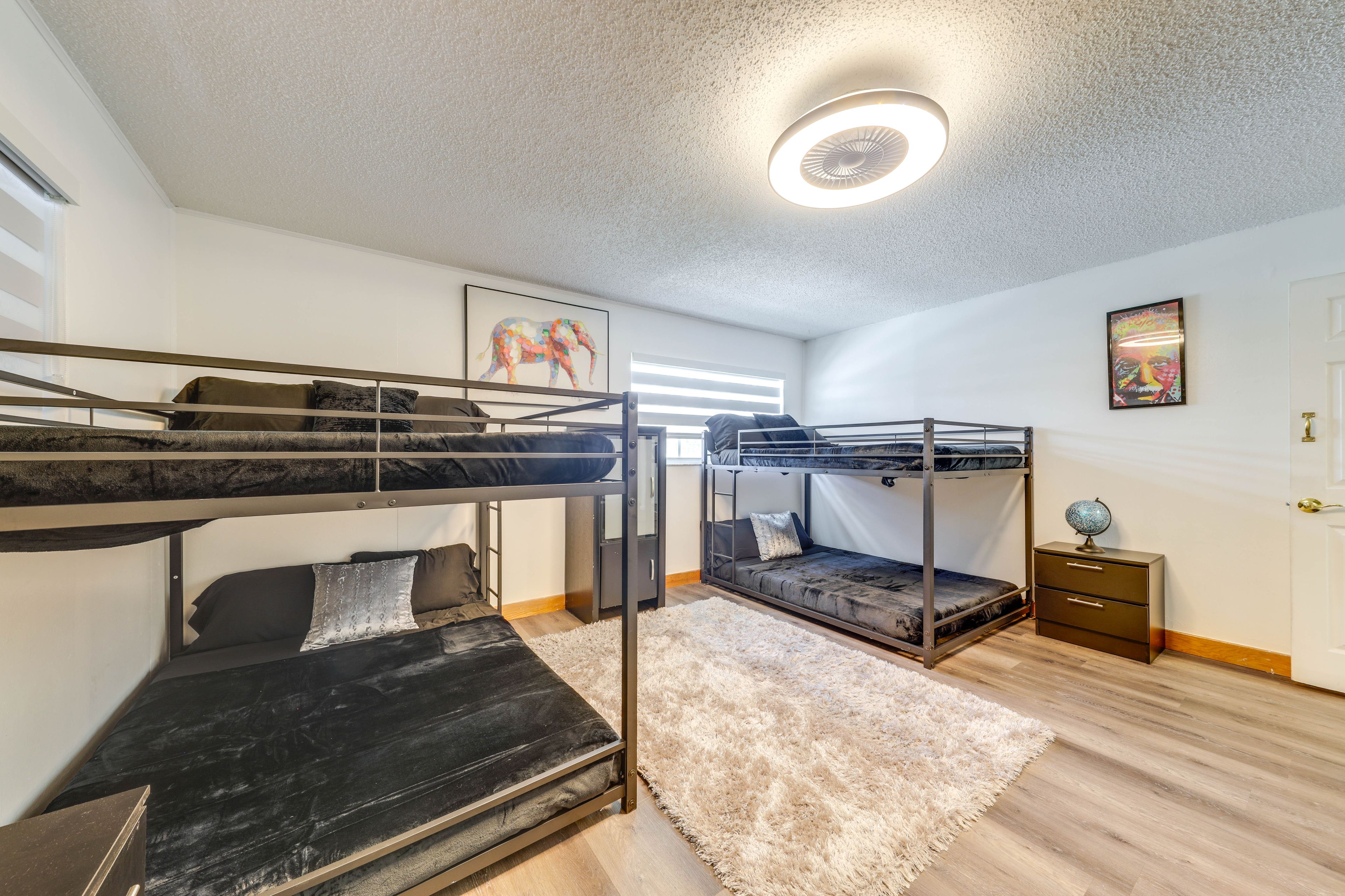 Bedroom 3 | 2 Full Bunk Beds | Smart TV
