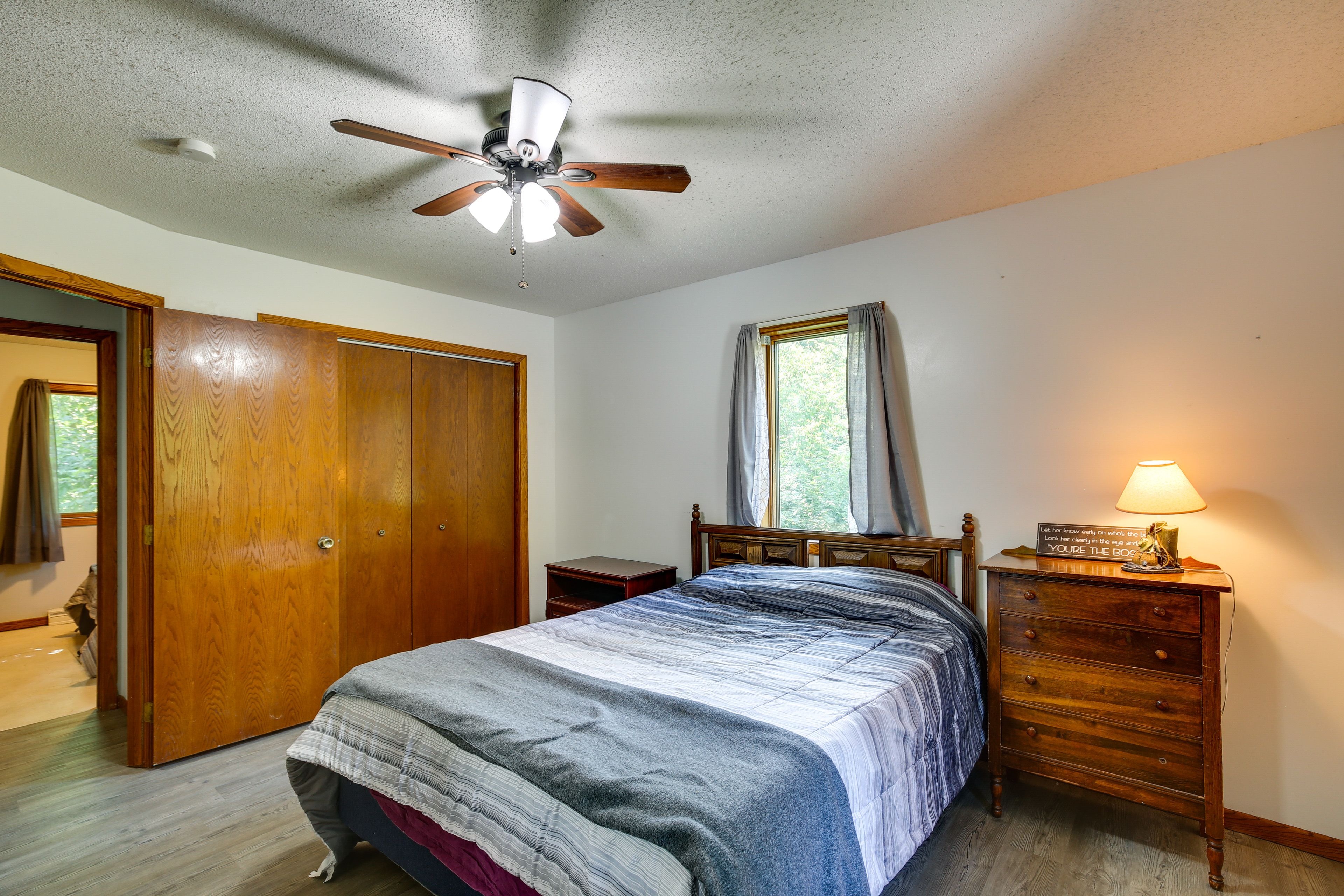 Bedroom 5 | Lower Level | Queen Bed | 2 Queen Air Mattresses Available