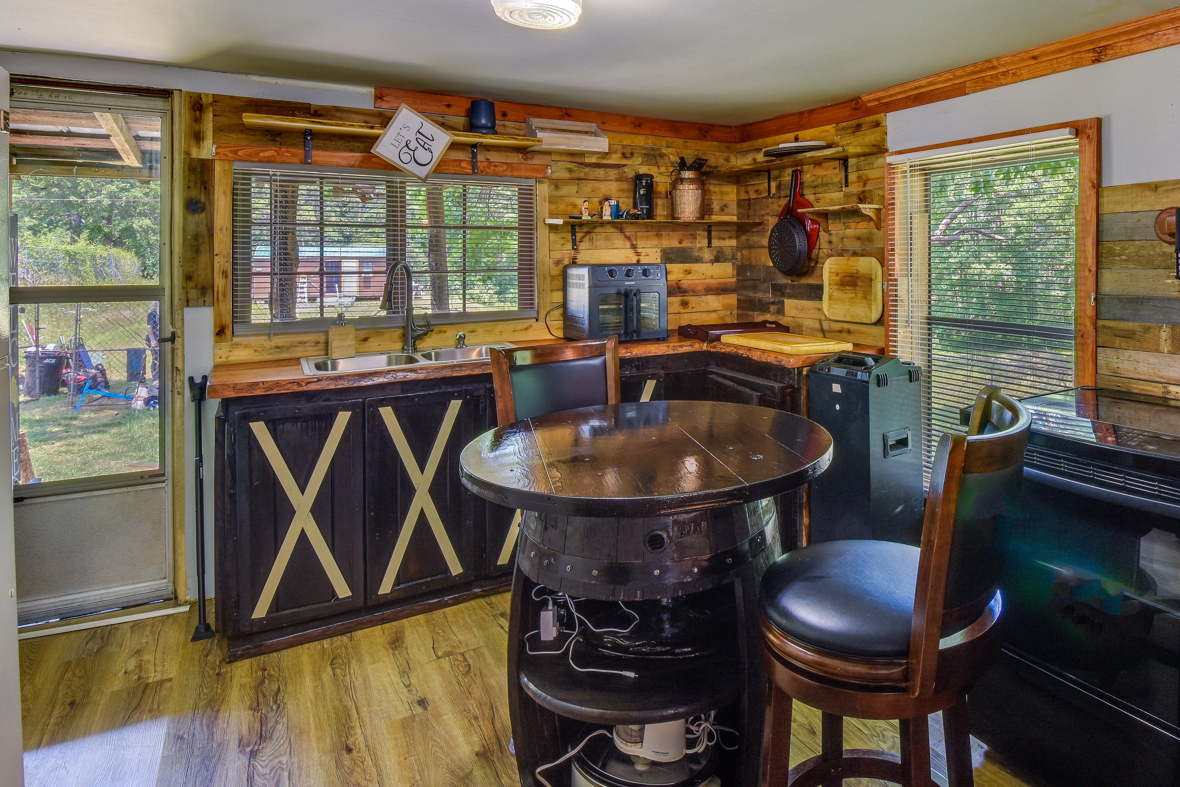 Kitchen | Main Level | Trash Bags + Paper Towels