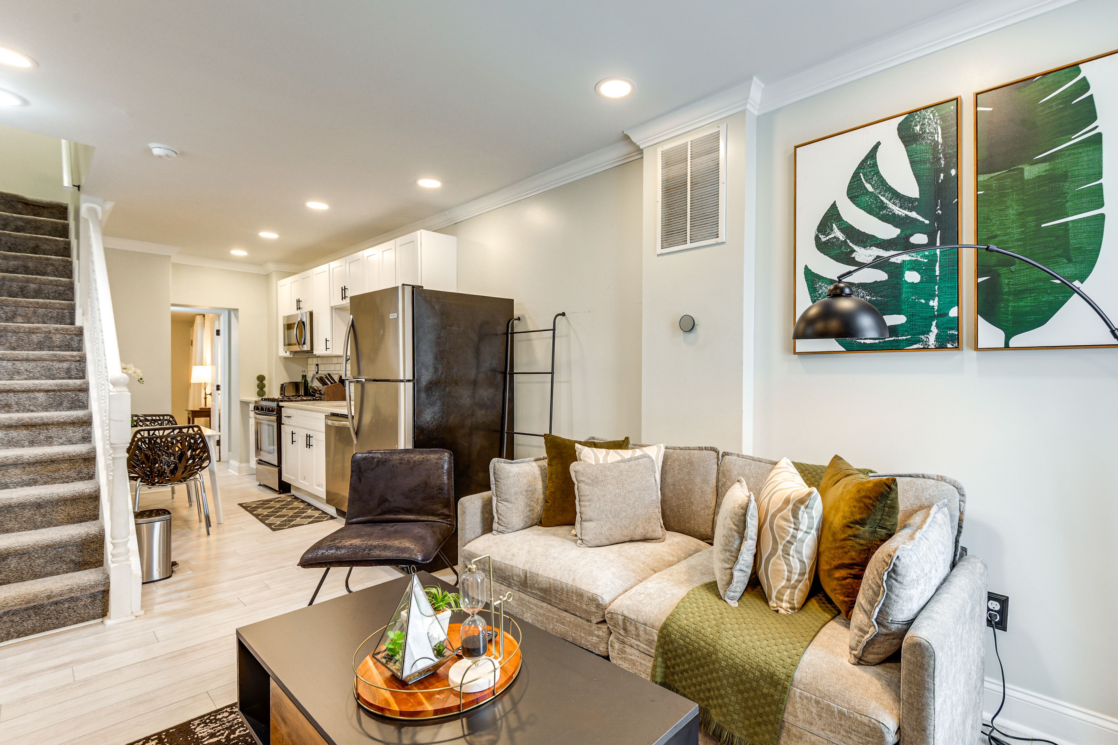 Baltimore Vacation Rental | 2BR | 2BA | 4 Steps to Enter | 906 Sq Ft