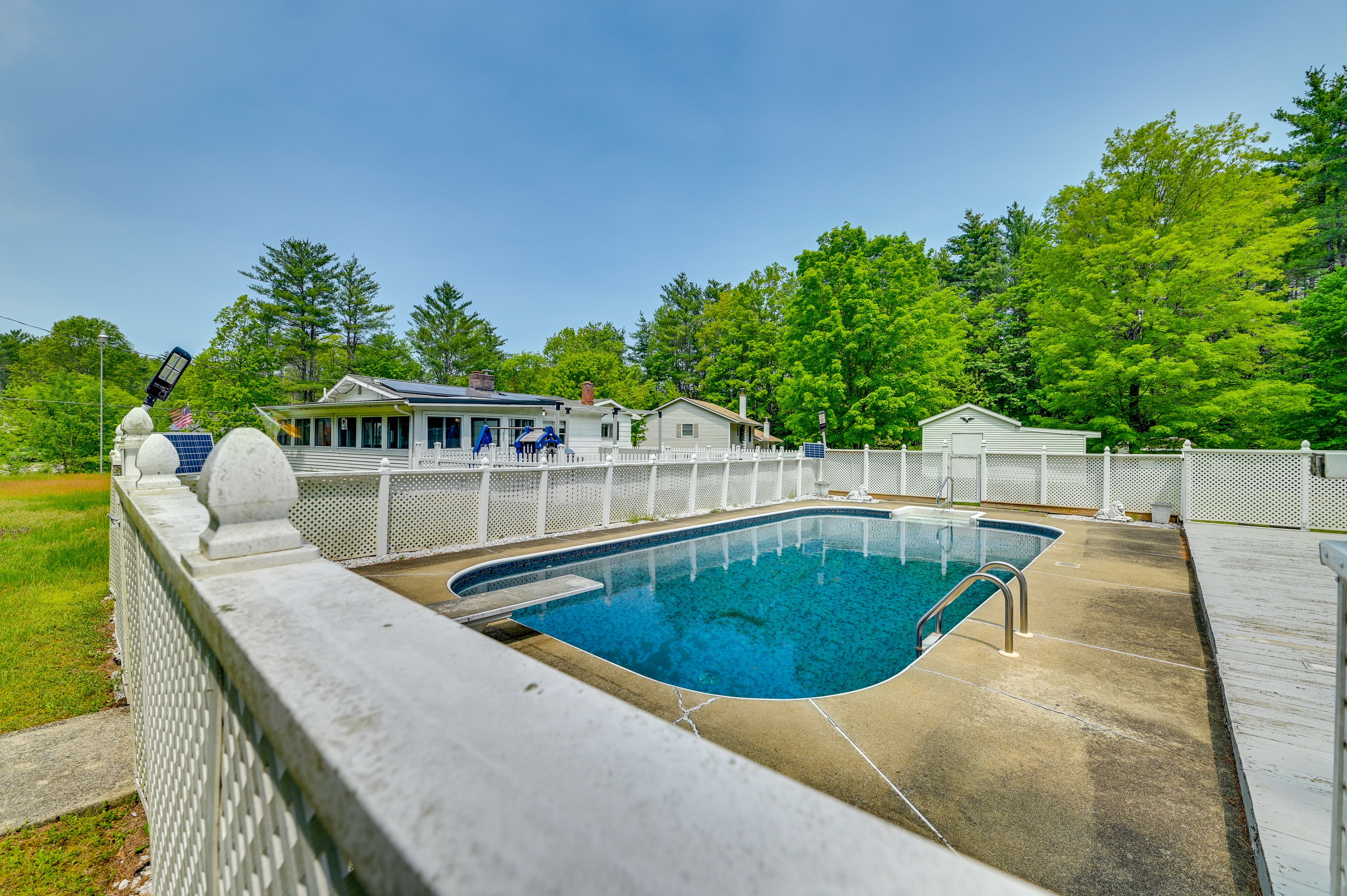 Private Fenced Pool