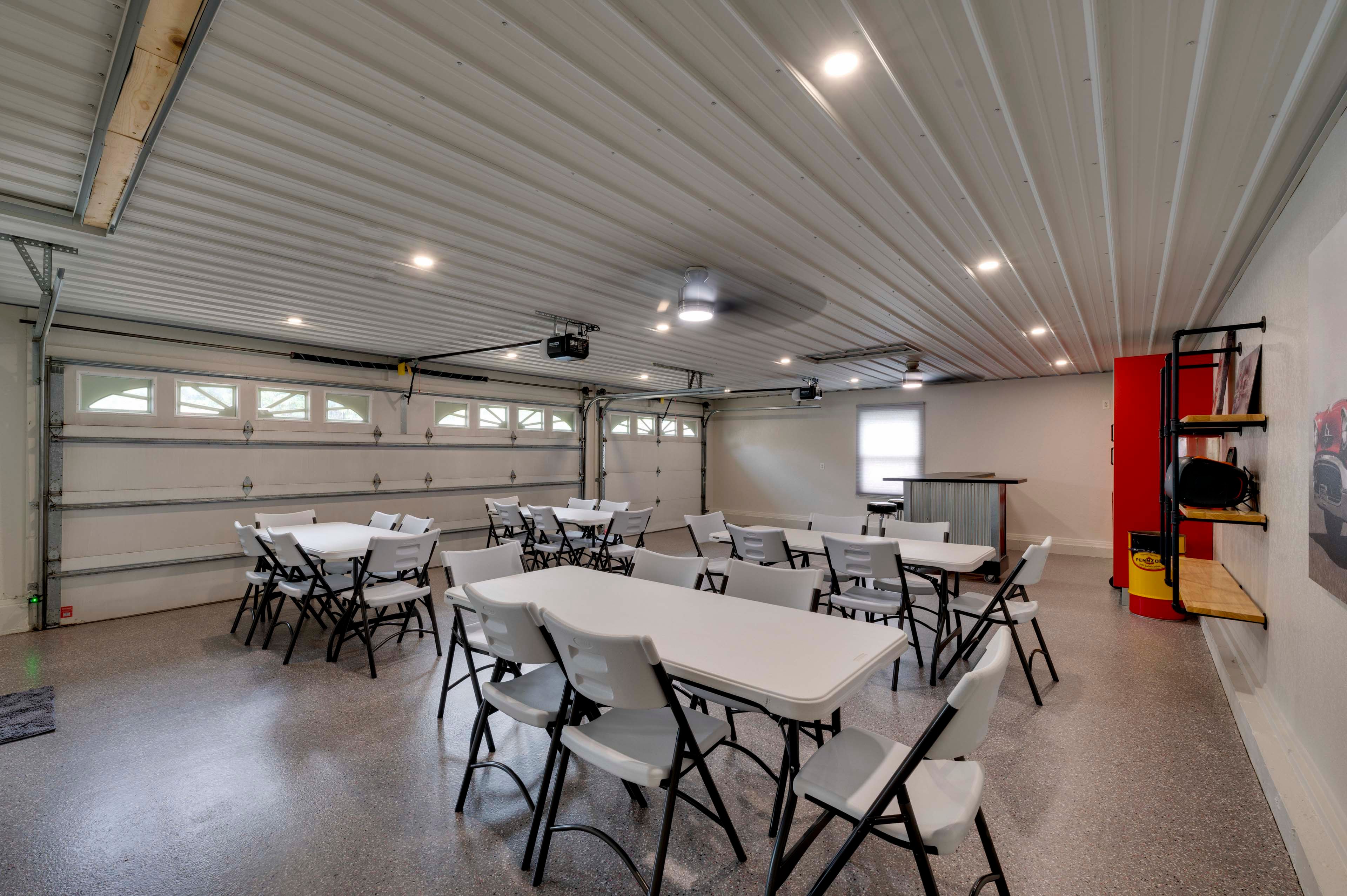 Converted Garage Bar