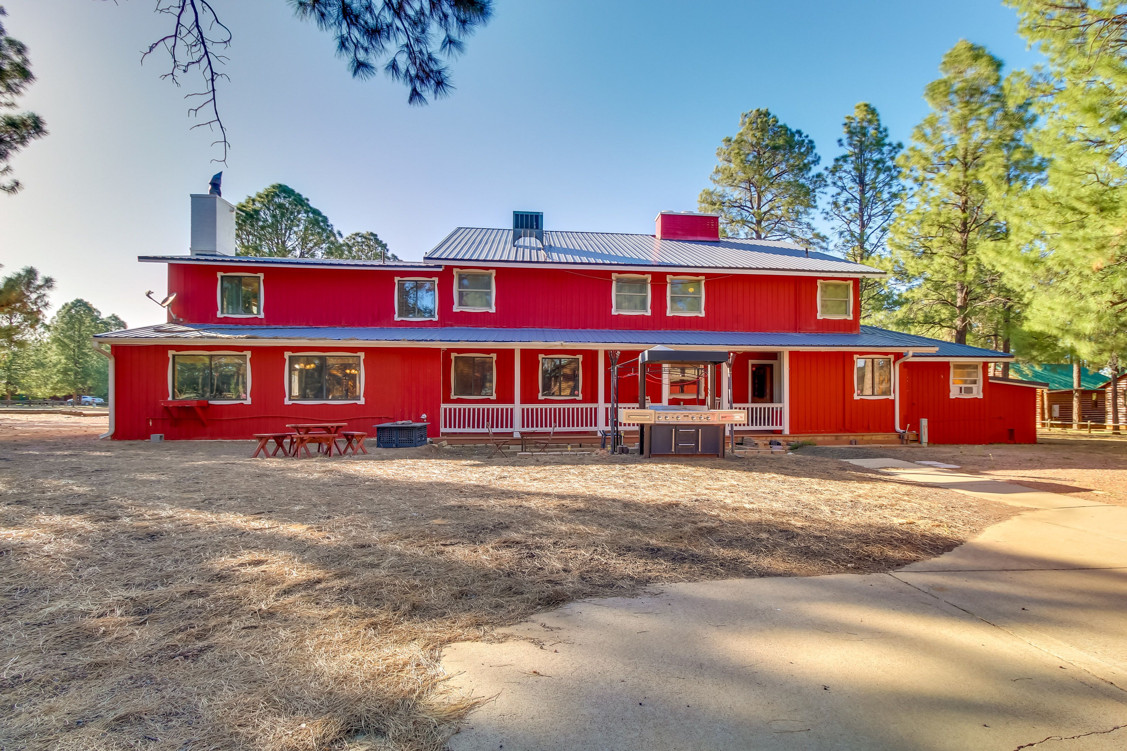 Home Exterior | Back Porch | Gas Grill