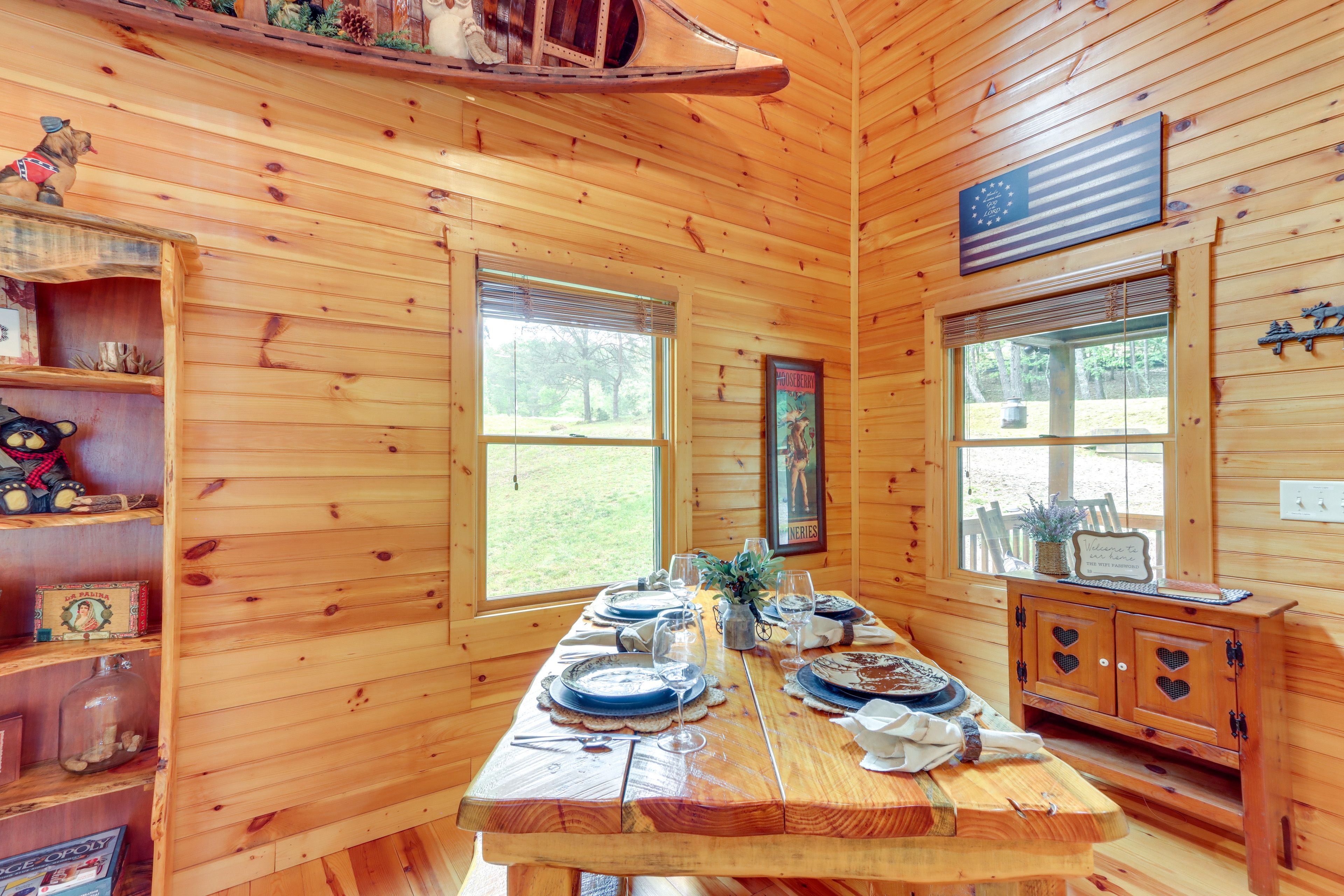 Dining Area | 1st Floor | Dishware & Flatware Provided