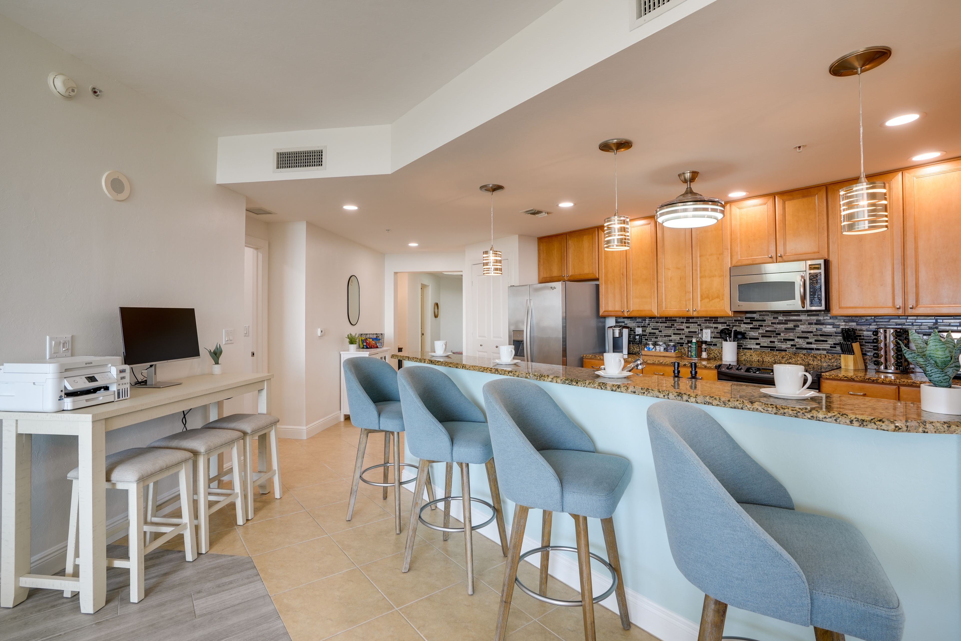 Kitchen | Cooking Basics | Coffee Maker | Paper Towels/Trash Bags Provided
