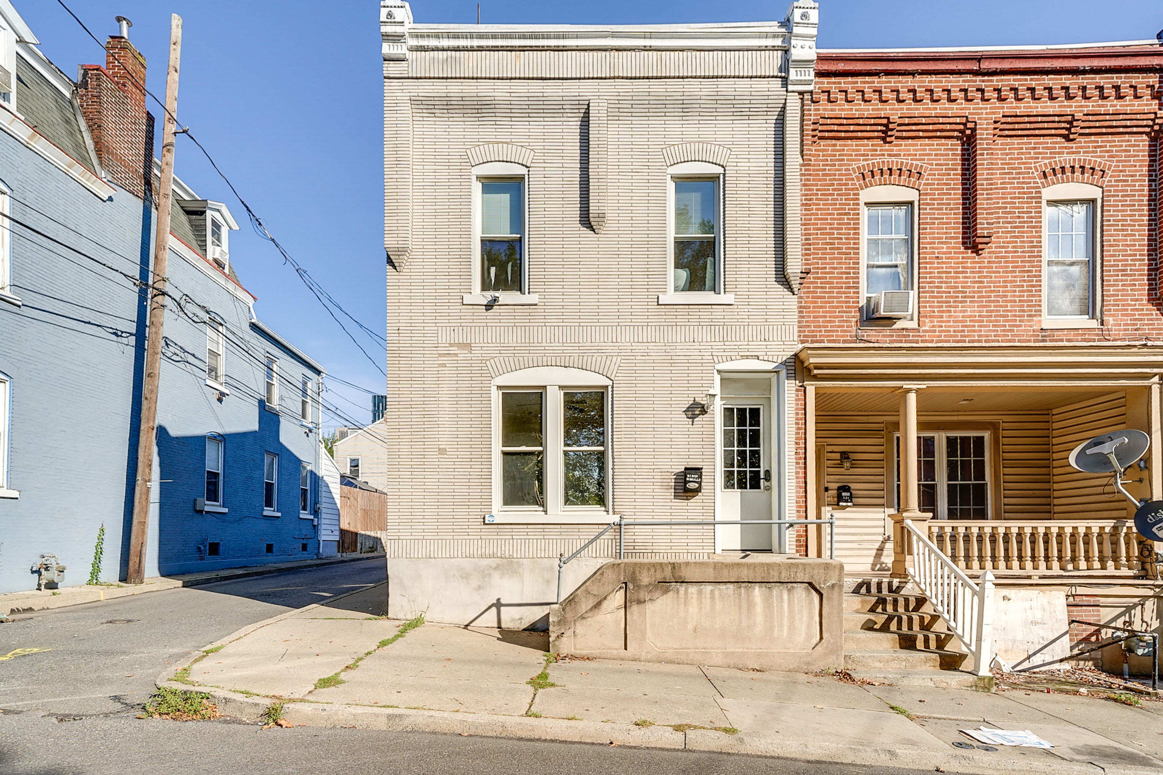 Apartment Exterior | Walkable Location | ~7 Mi to Bethlehem