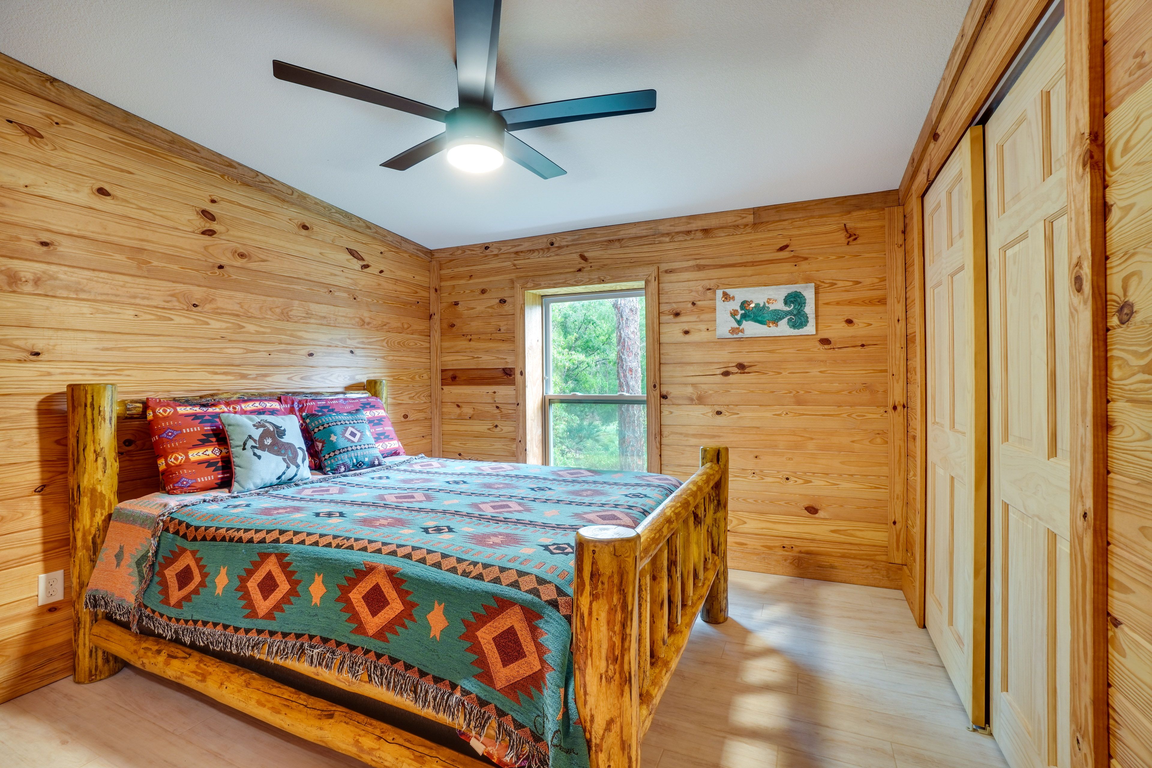 Bedroom 2 | Queen Bed | Central Heating & A/C