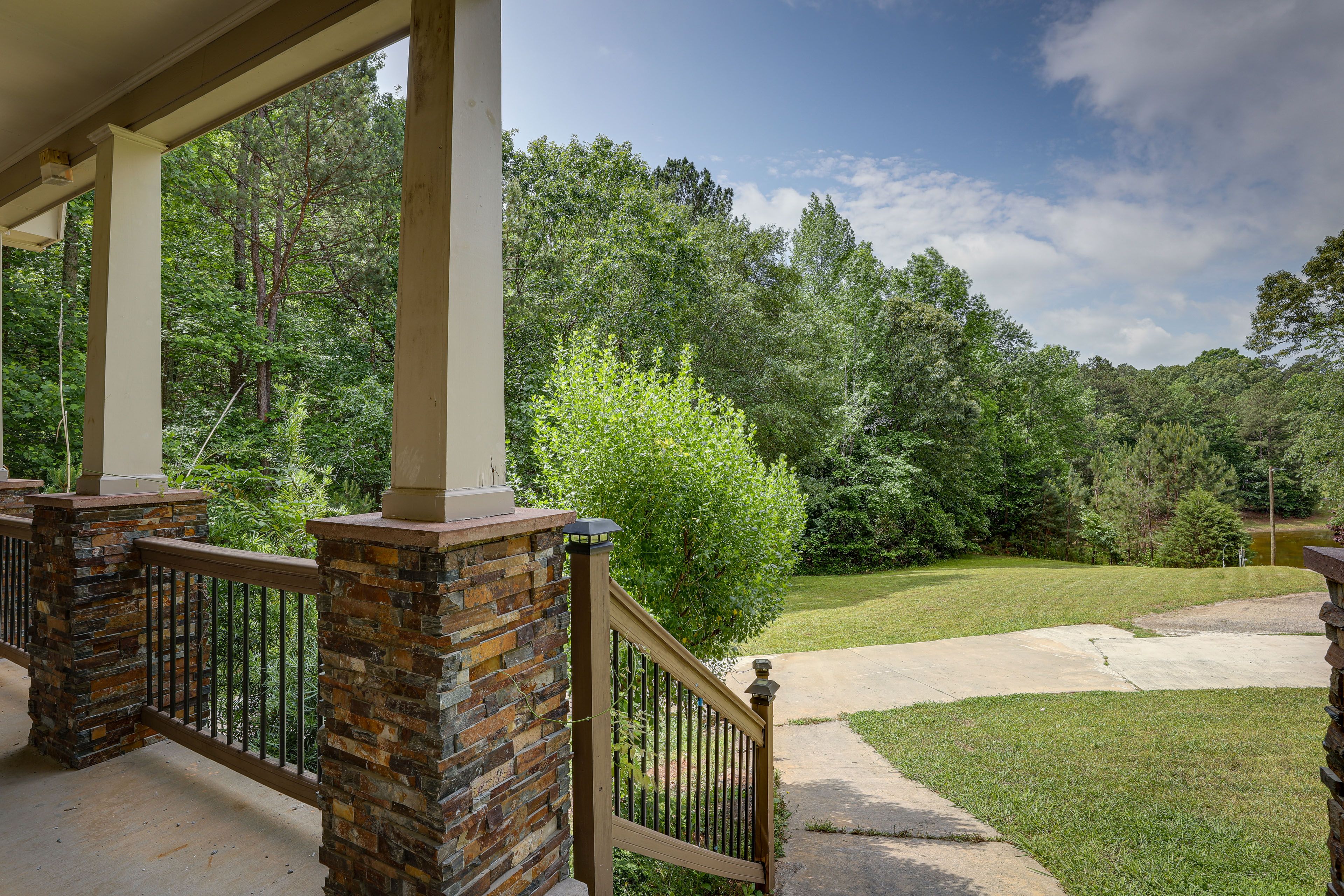 Front Porch | Shared Front Yard | 6 Exterior Security Cameras (Facing Out)