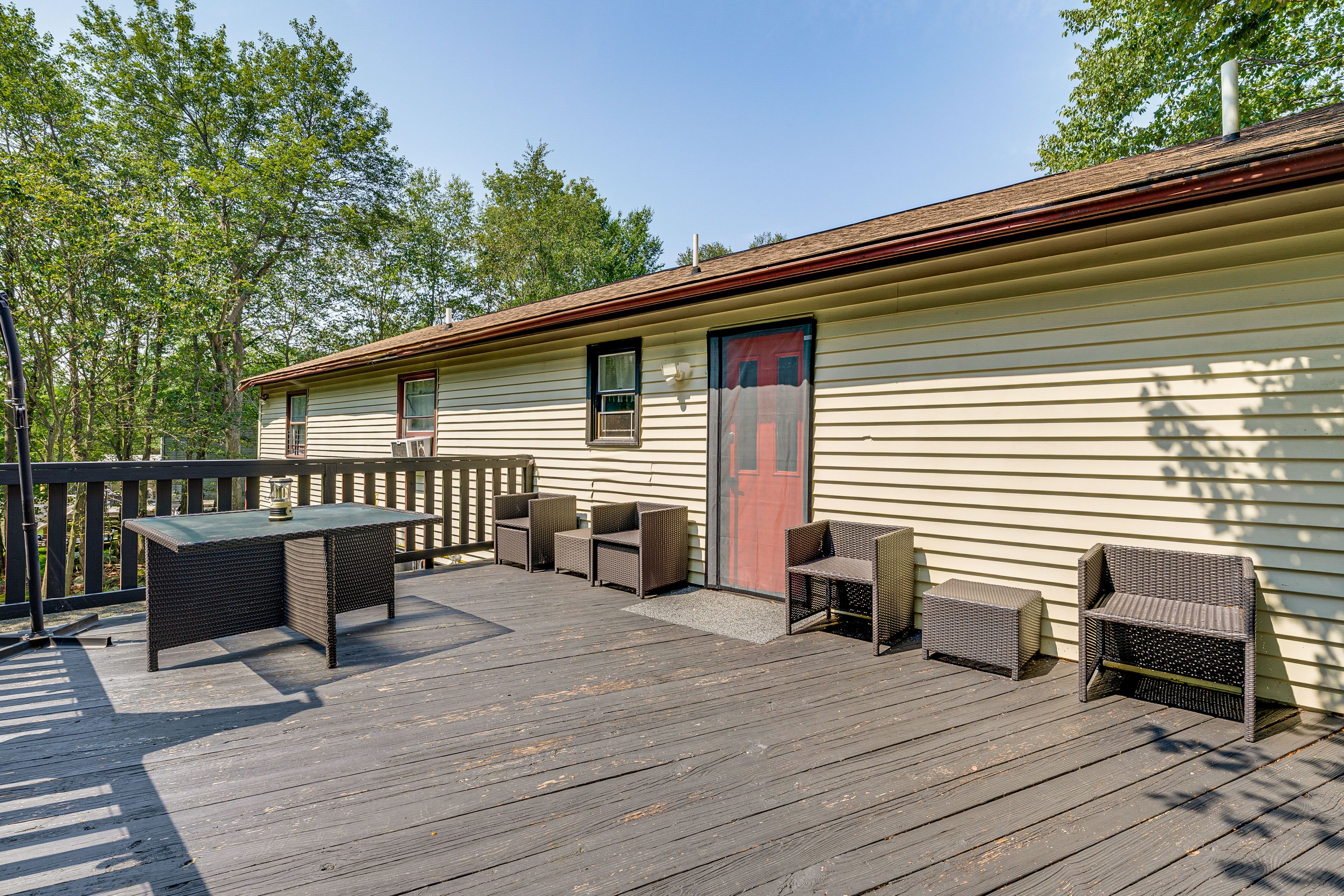 Deck | Wooded Views