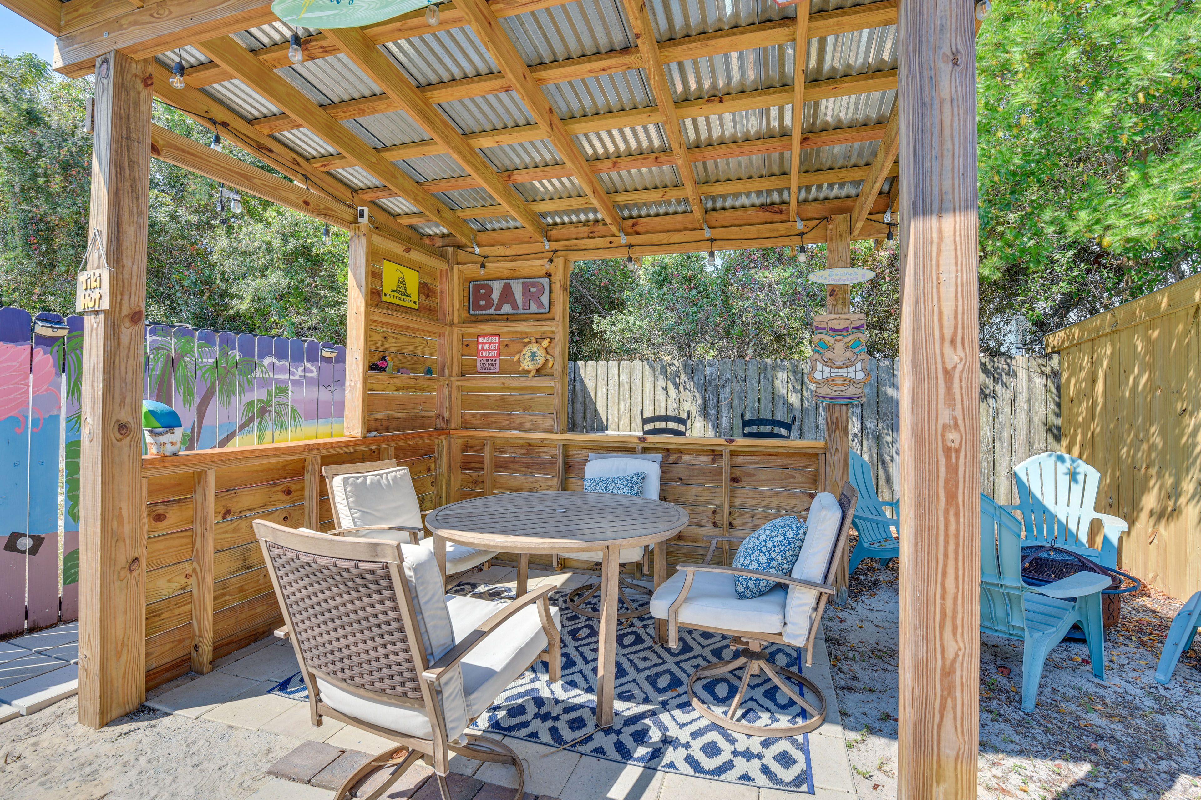 Panama City Beach Vacation Rental | 2BR | 2BA | 1 Step to Enter