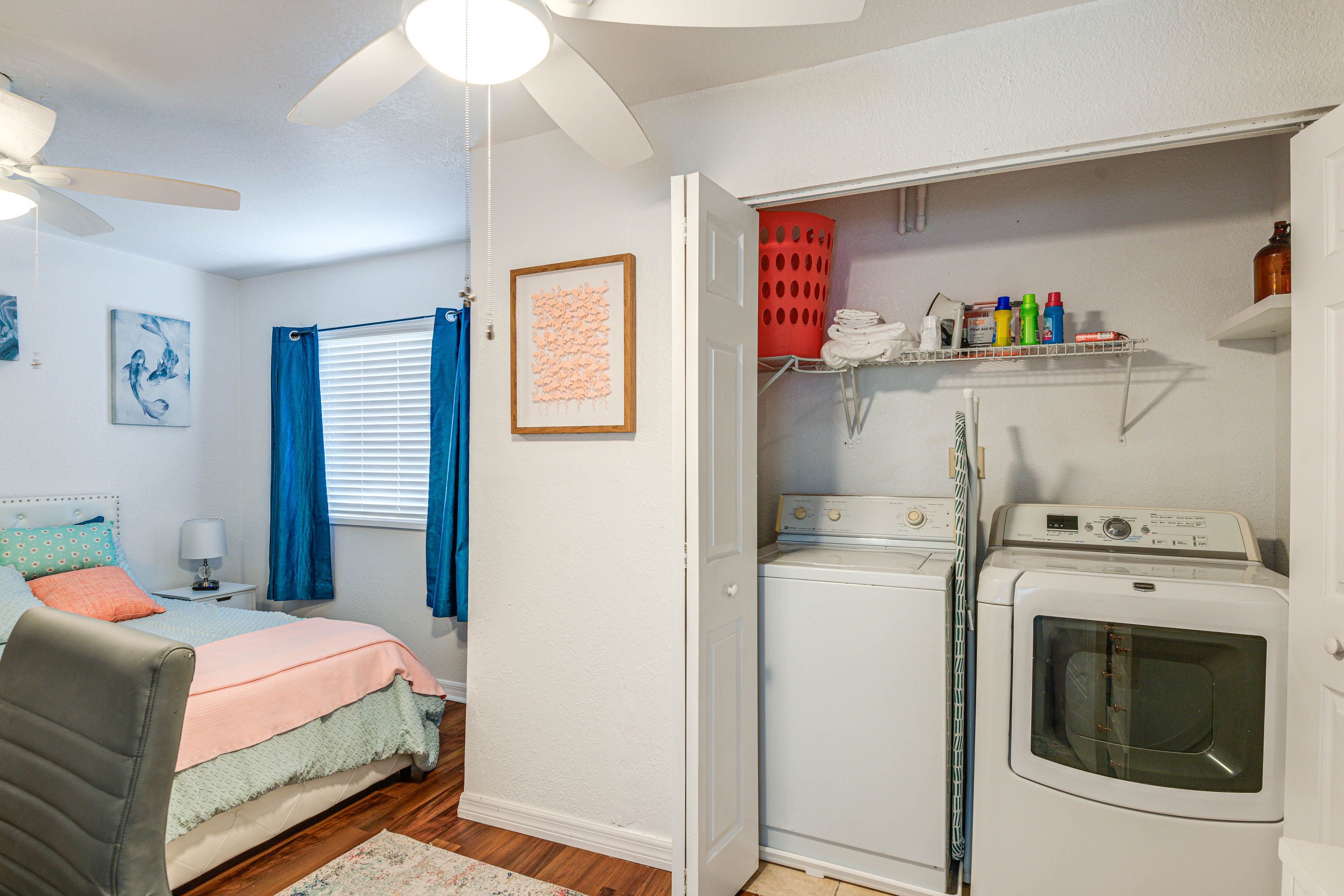 Bedroom 2 | Queen Bed | Pack 'n Play | Washer & Dryer