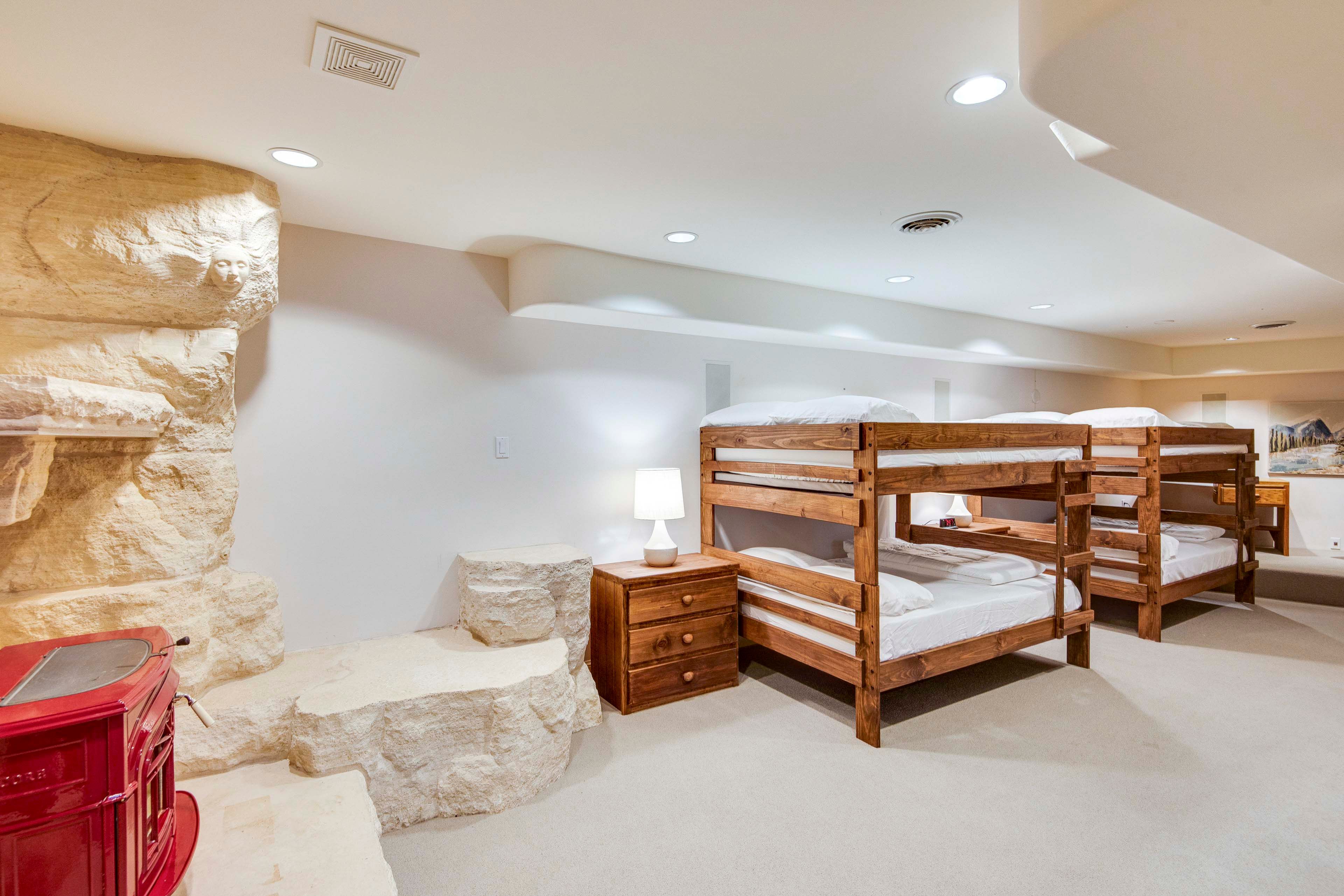 Bedroom 5 | Lower Level | 2 Full Bunk Beds
