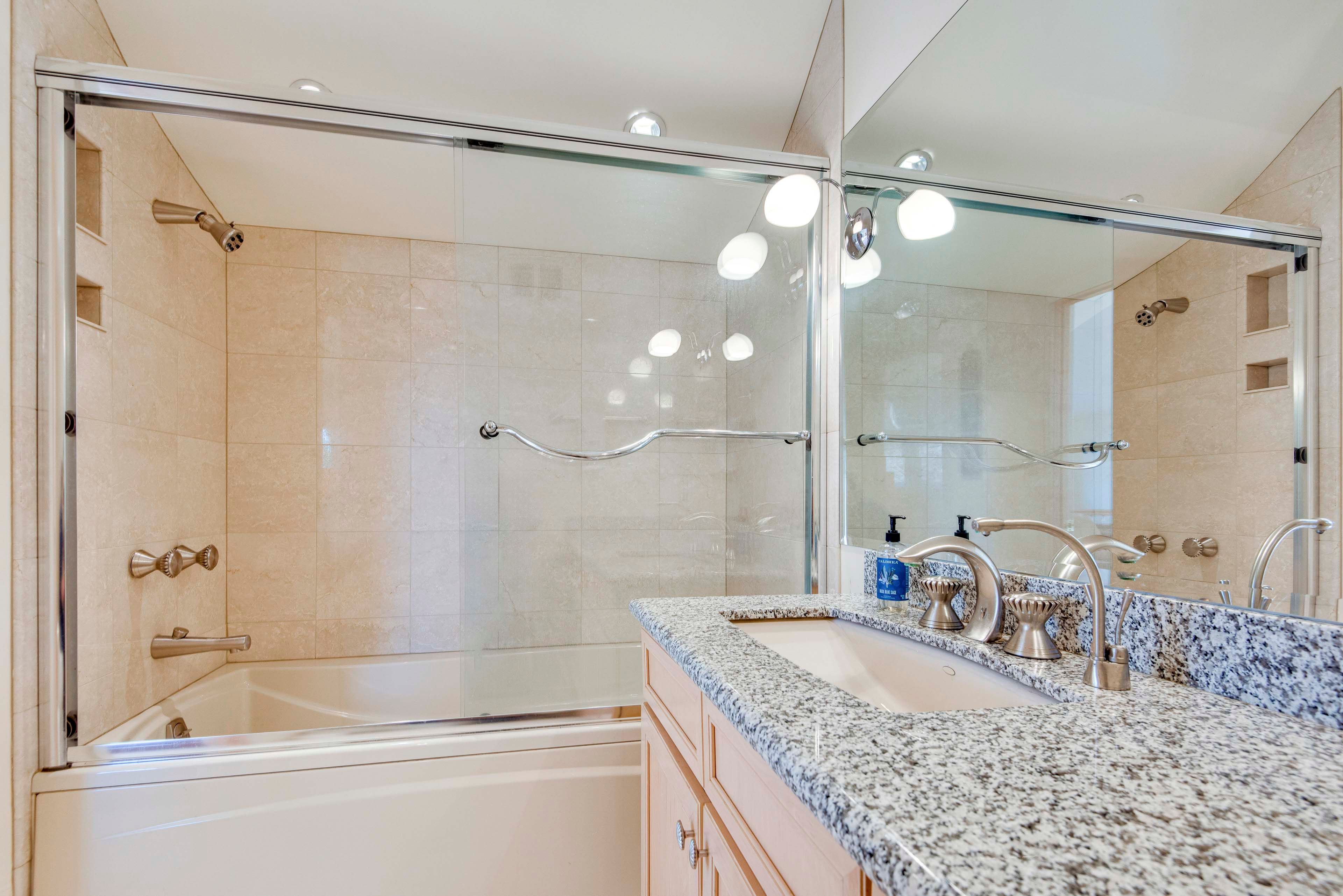Full Bathroom | Iron & Board | Upper Level