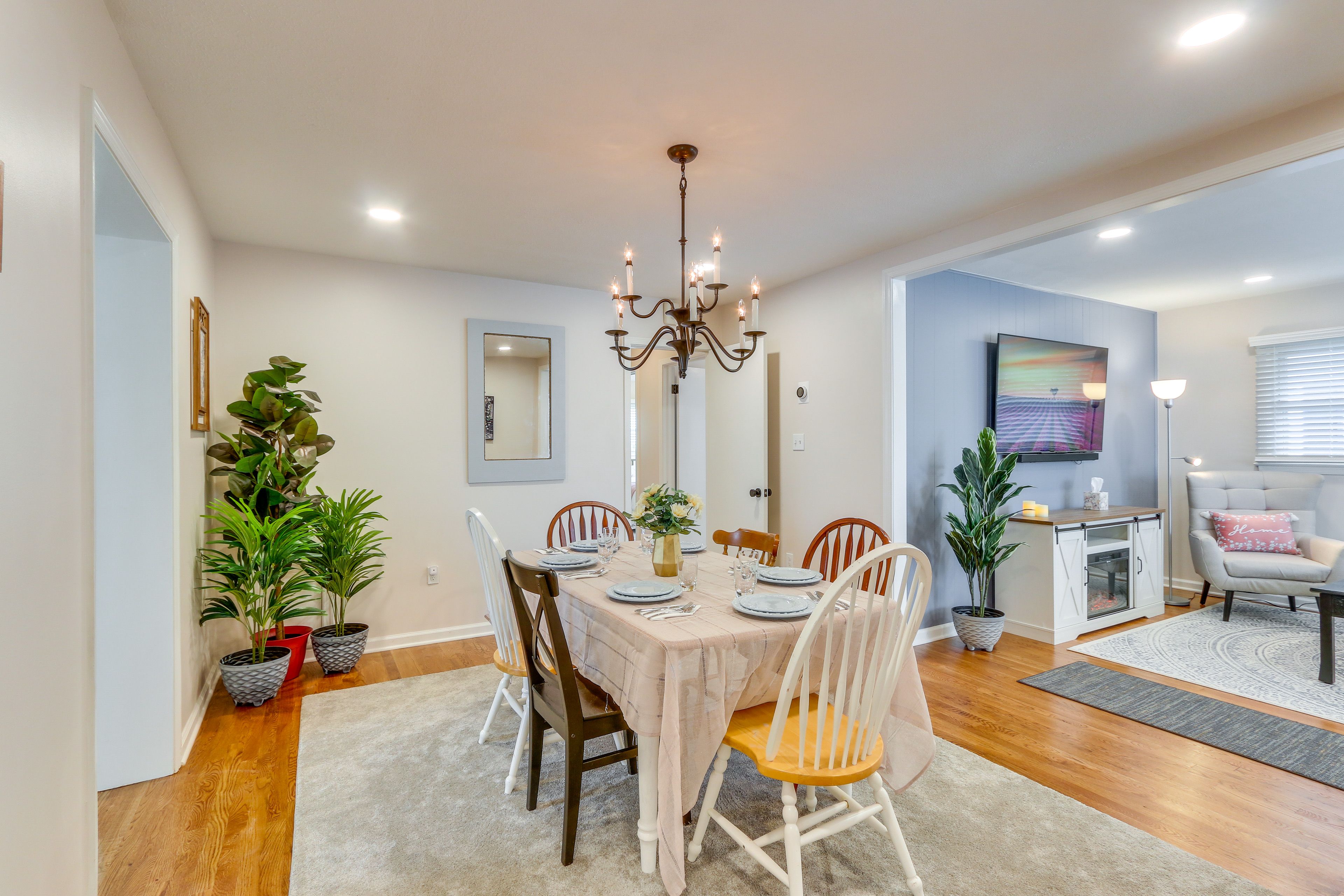 Dining Area | Main Level | Dishware + Flatware