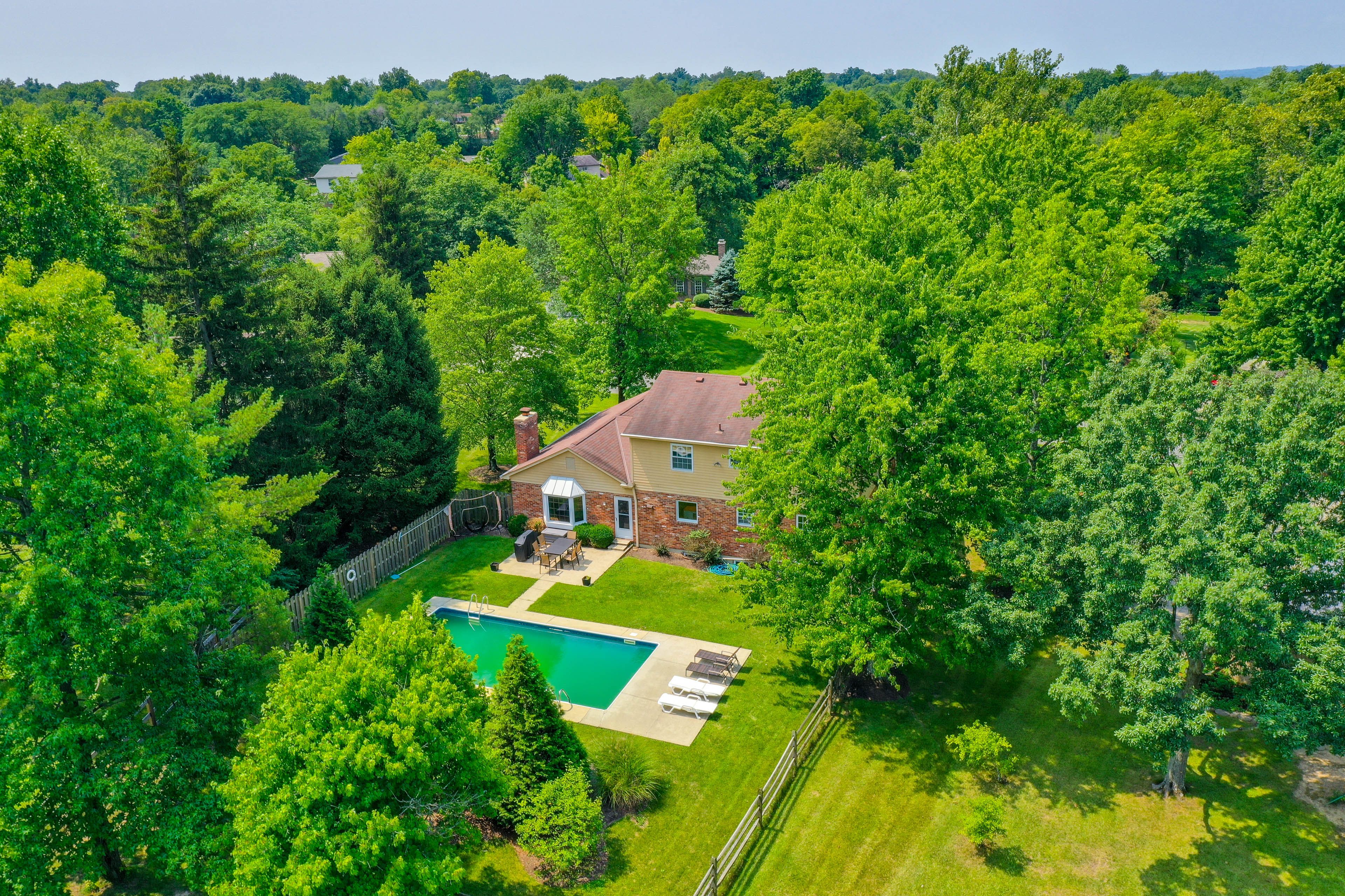 Aerial View of Property