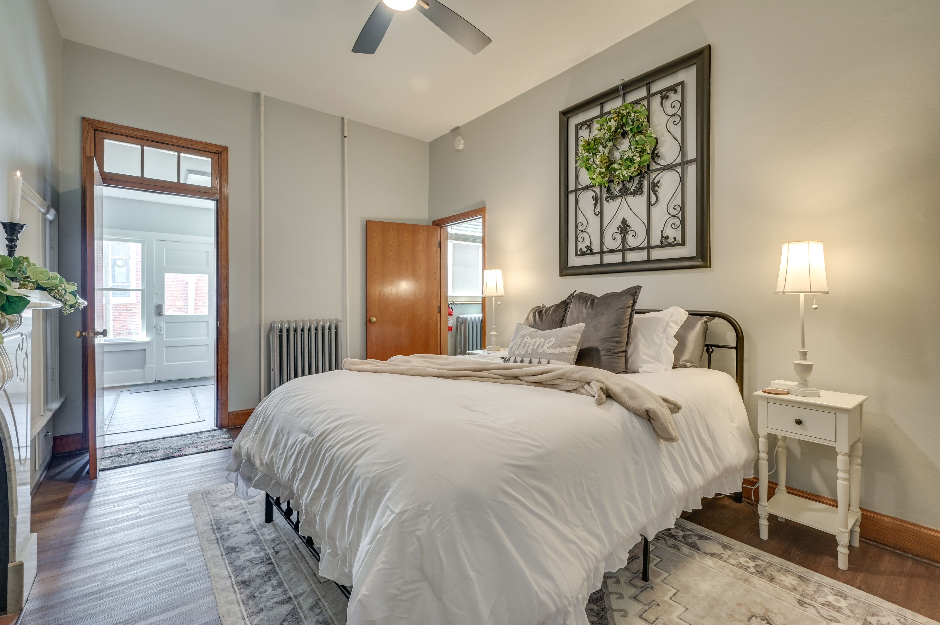 Bedroom 1 | King Bed | Linens Provided | 2 Washers | 2 Dryers