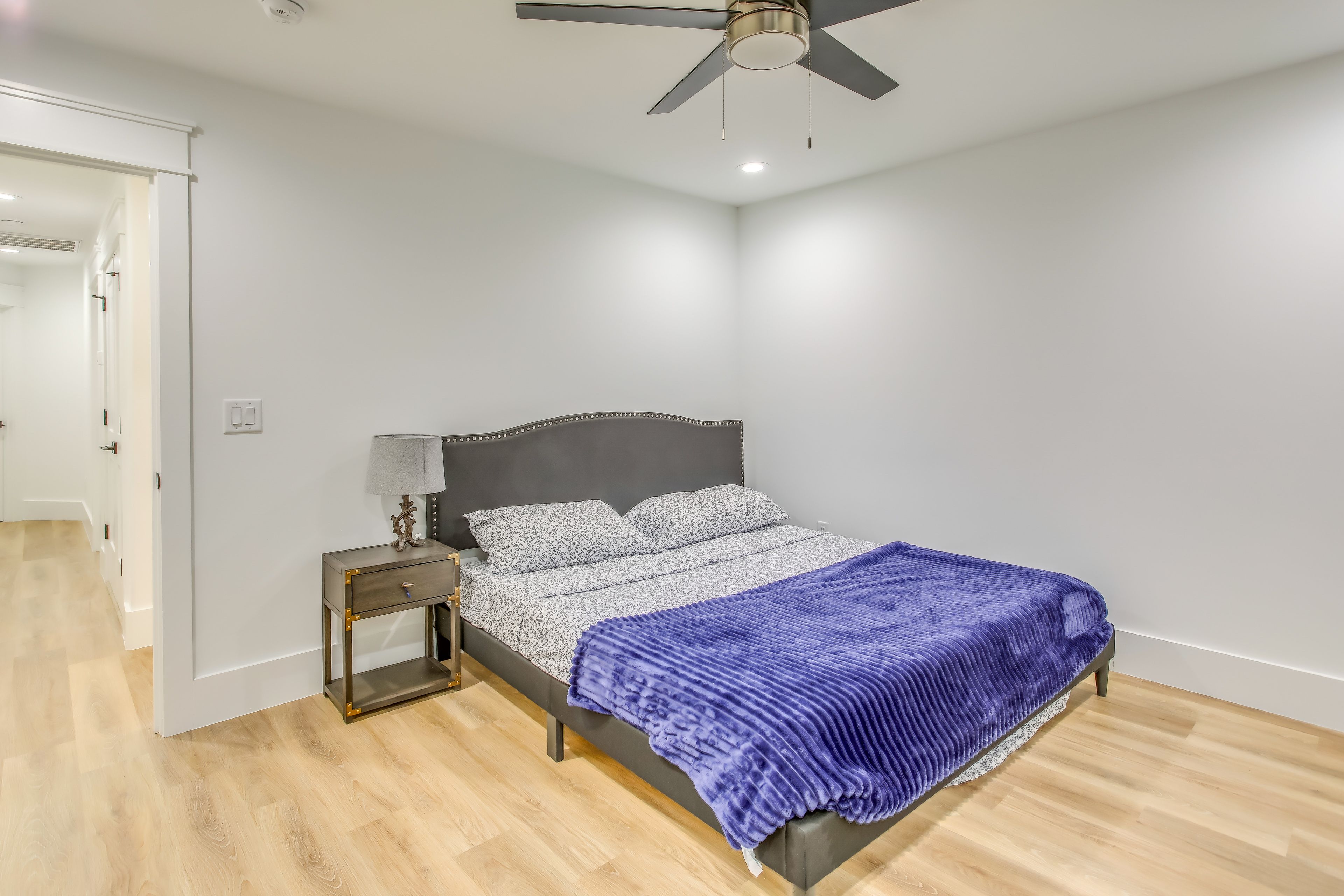 Bedroom 1 | 3rd Floor | King Bed | Linens Provided | Smart TV