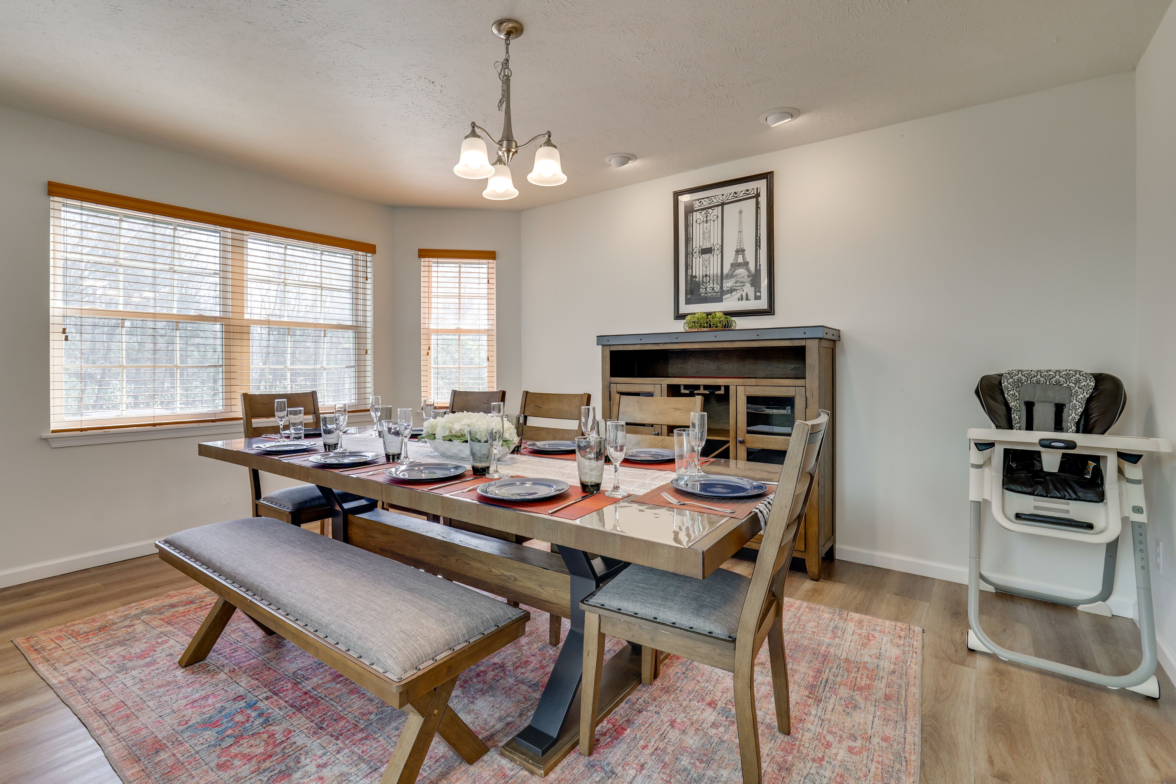 Dining Room | Dishware & Flatware Provided