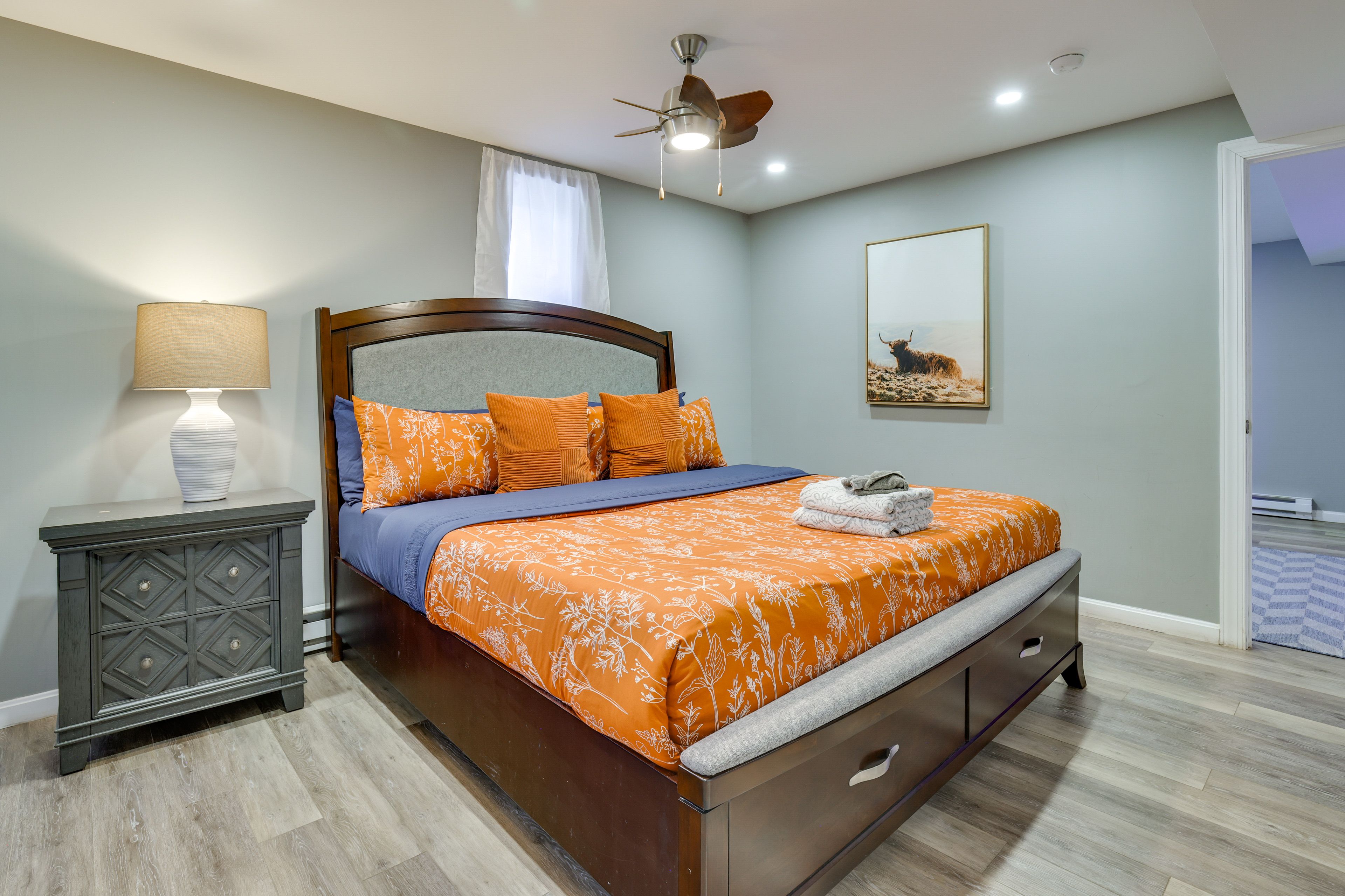 Bedroom 5 | King Bed | Basement