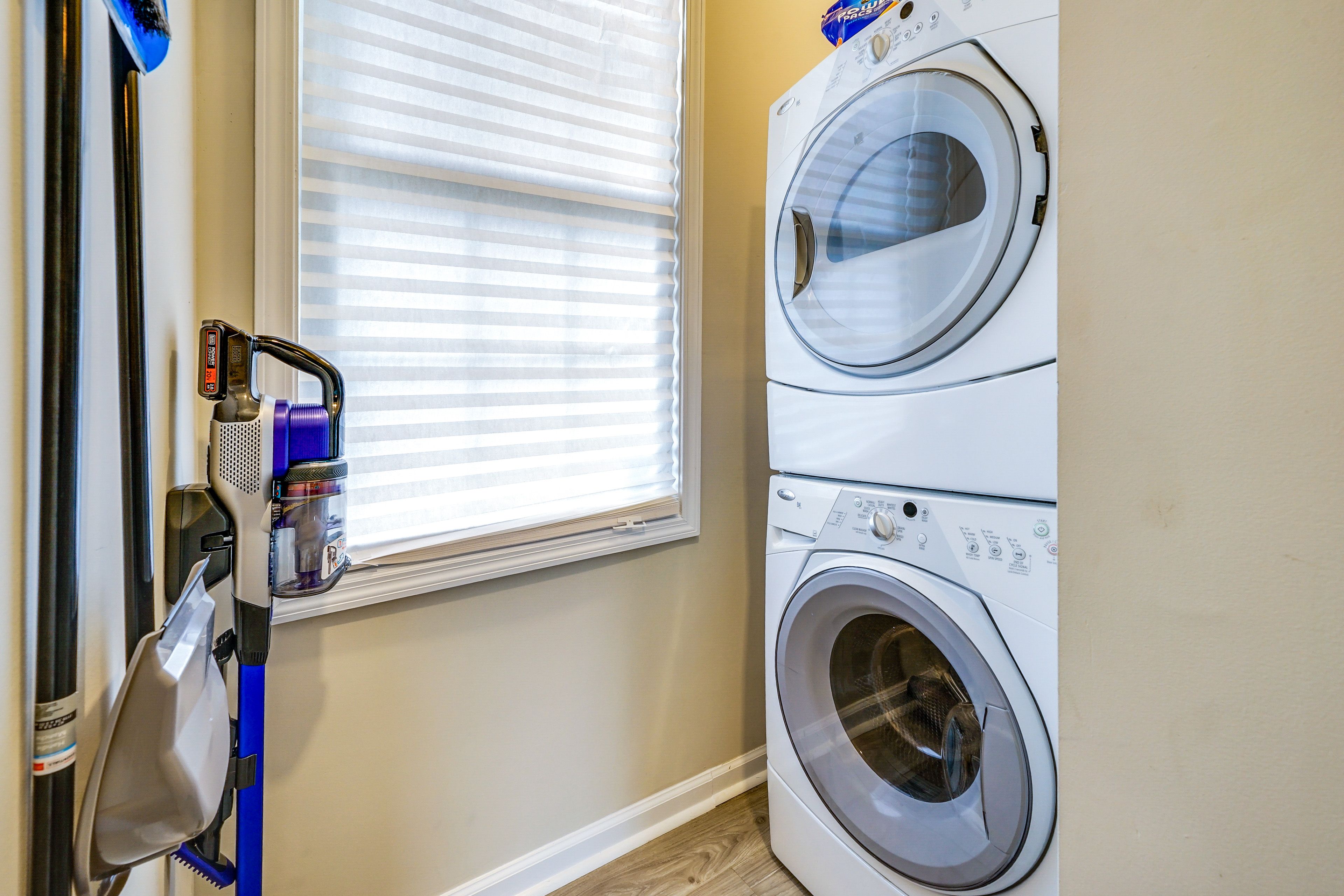 Washer & Dryer | Laundry Detergent Provided