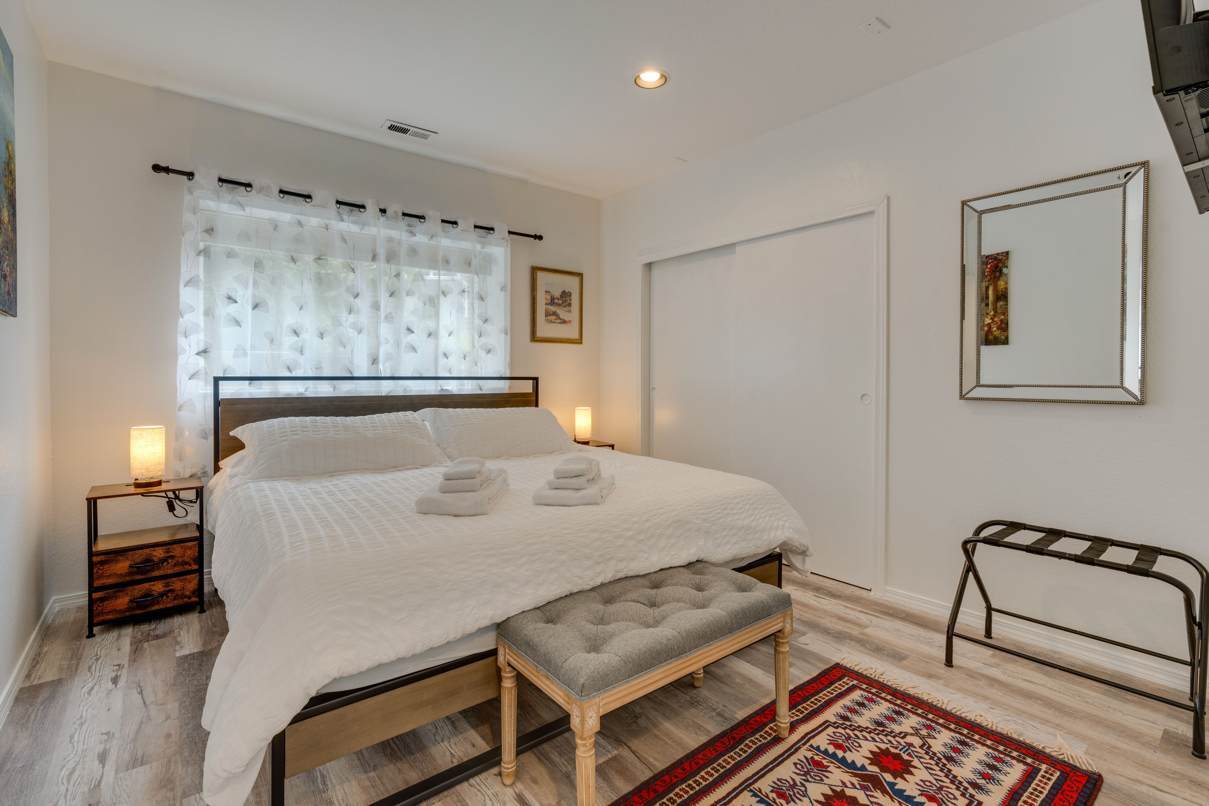 Bedroom 1 | King Bed | Linens Provided
