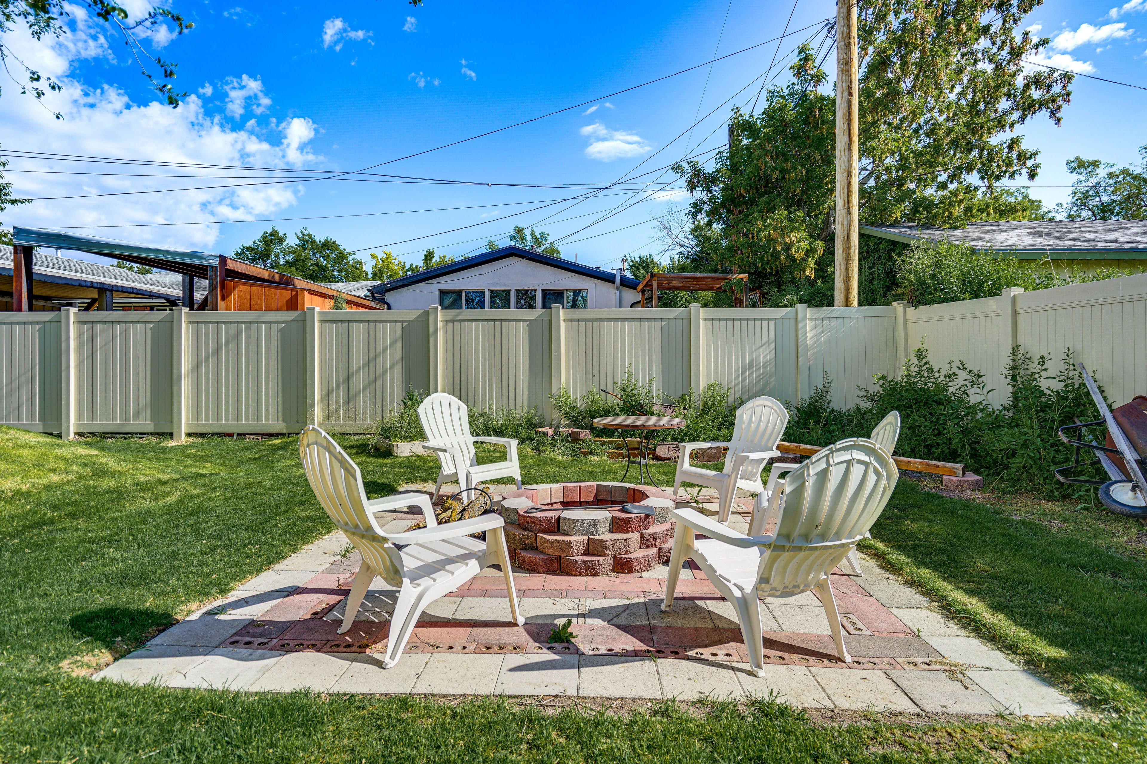 Shared Amenities | Backyard | Fire Pit Area