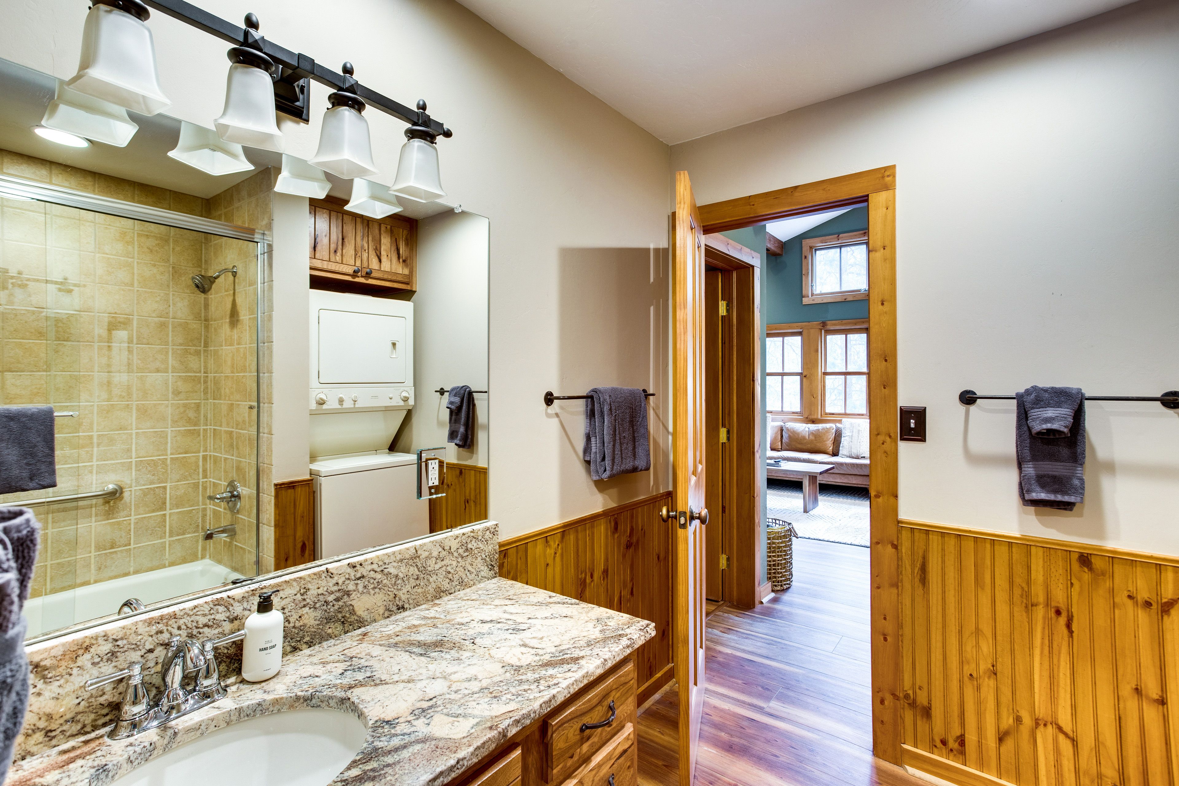 Bathroom | In-Unit Laundry