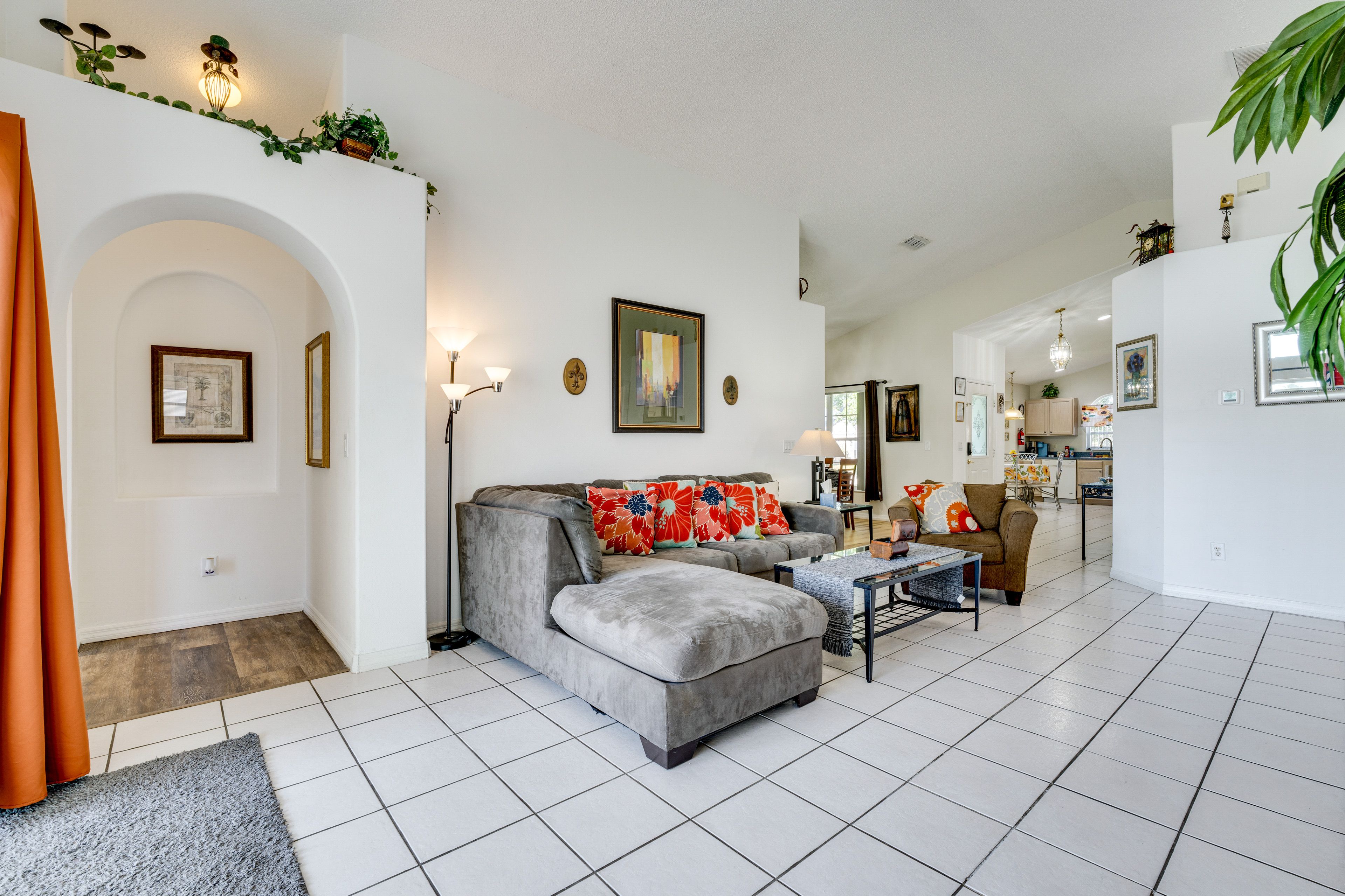 Living Room | Smart TV | Landline Phone