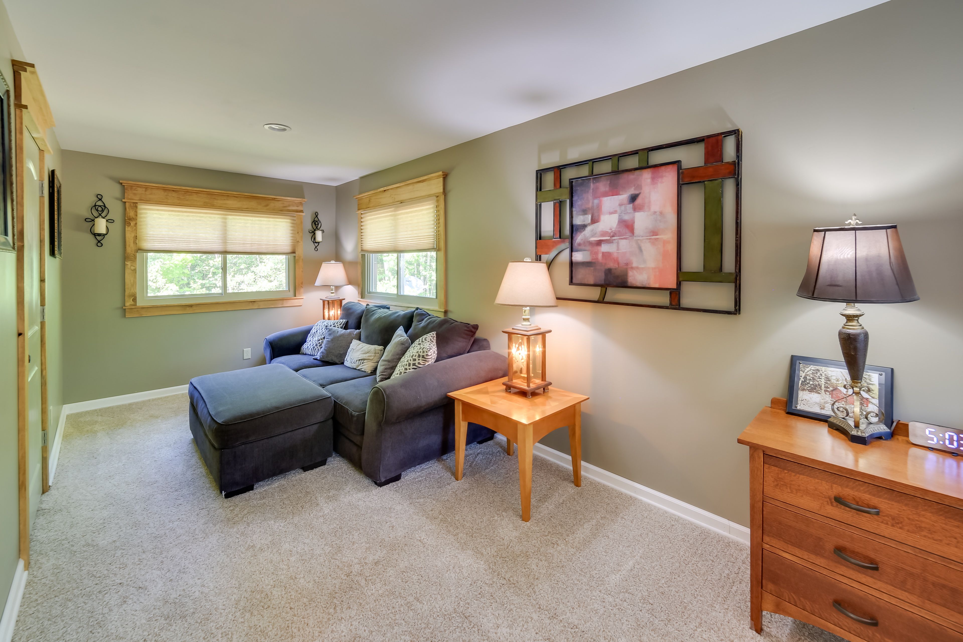 Bedroom 1 | 2nd Floor | King Bed | Linens Provided | Smart TV w/ Cable