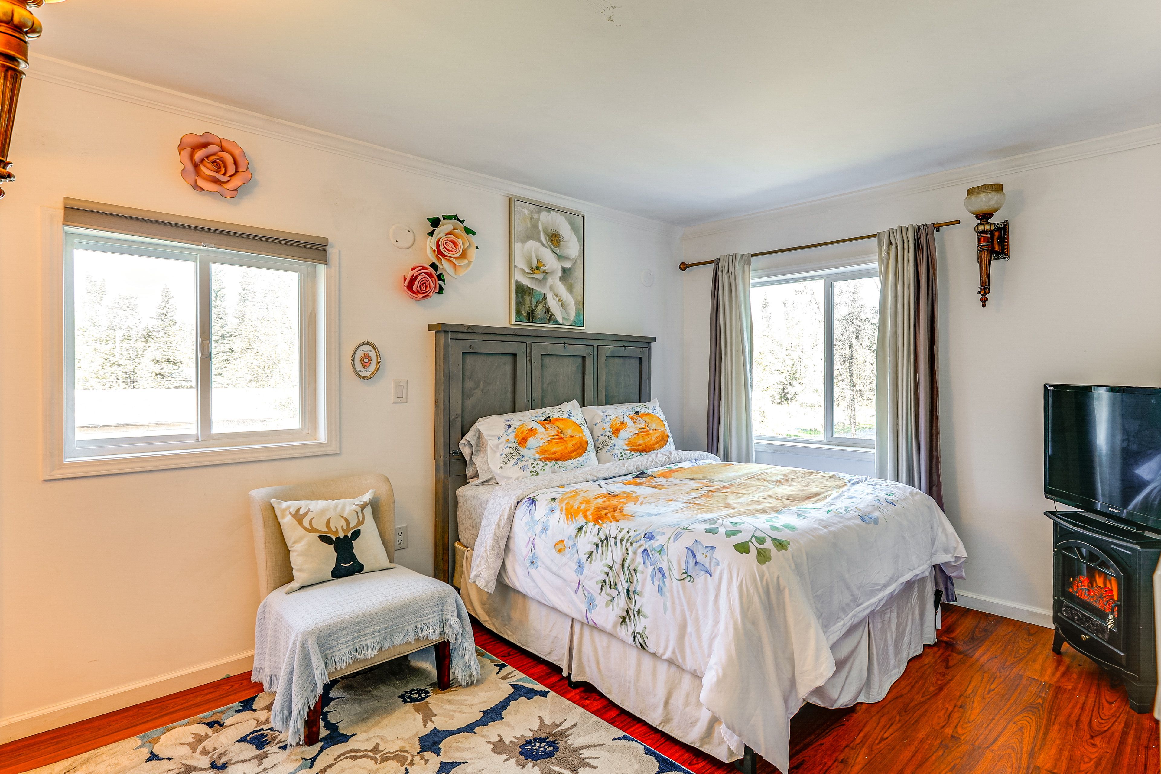 Main Apartment | Bedroom 1 | Queen Bed | Linens Provided