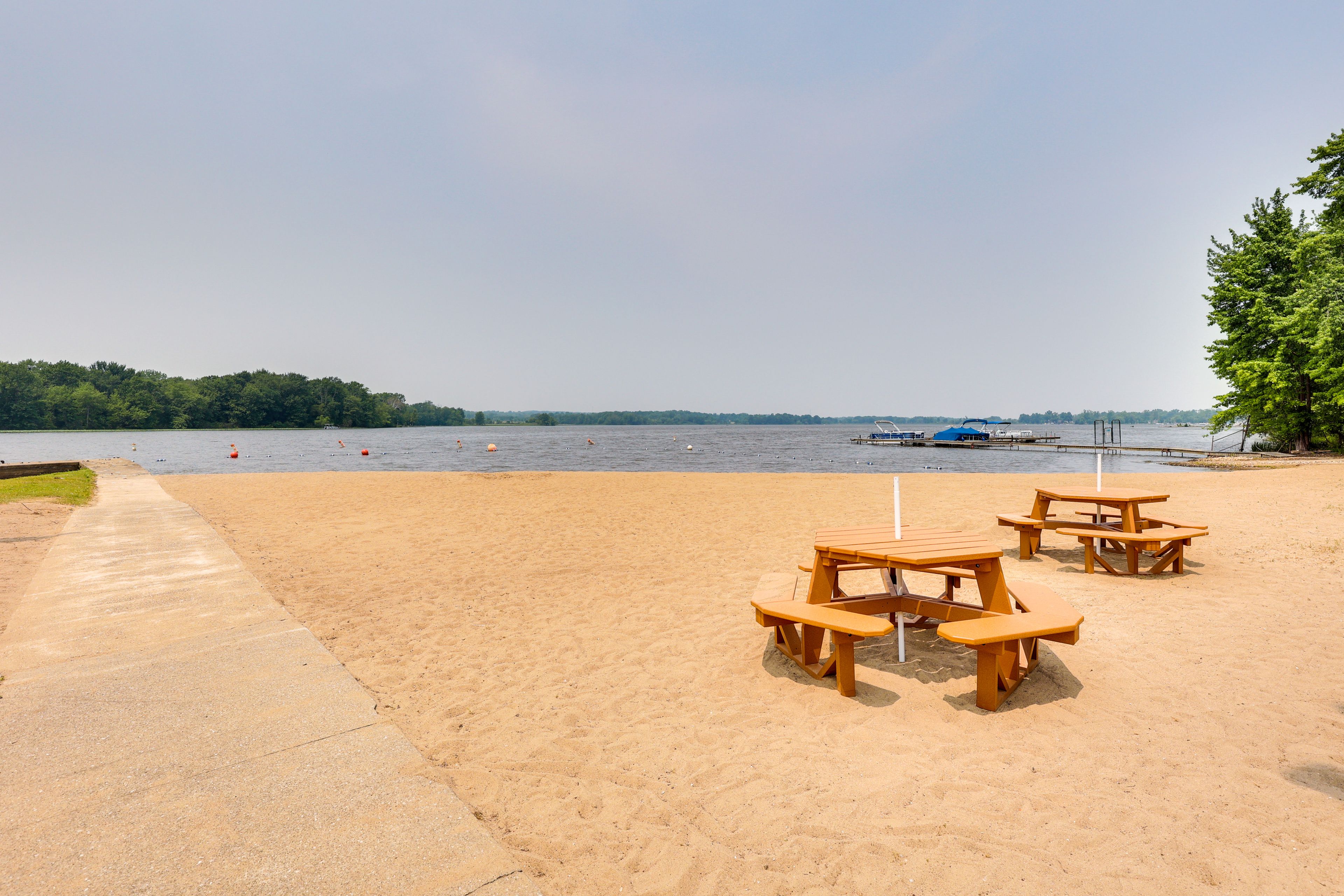 Chippewa Lake Vacation Rental | 2BR | 1BA | 848 Sq Ft | Stairs Required