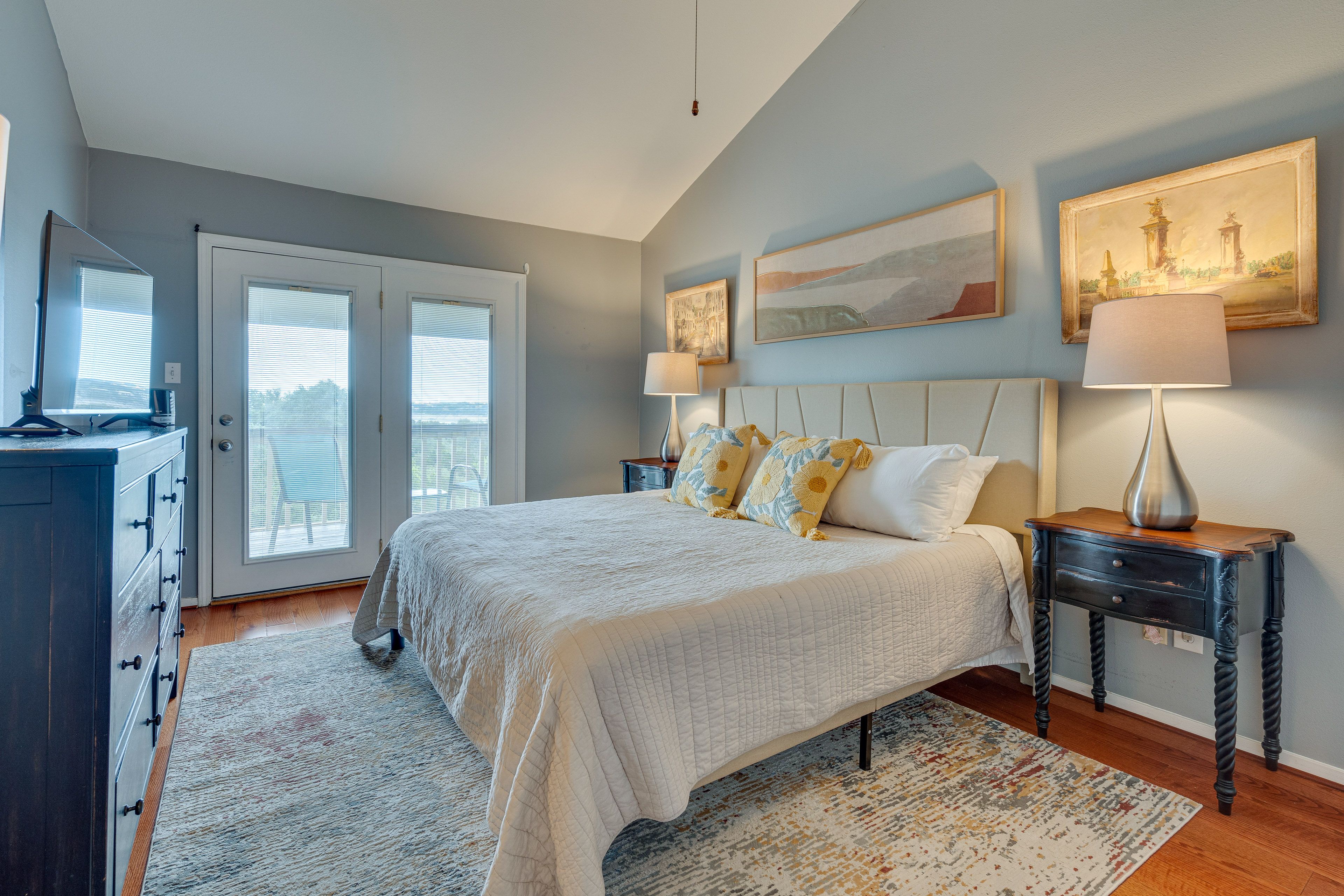 Bedroom 2 | 2nd Floor | King Bed | Smart TV | Balcony Access