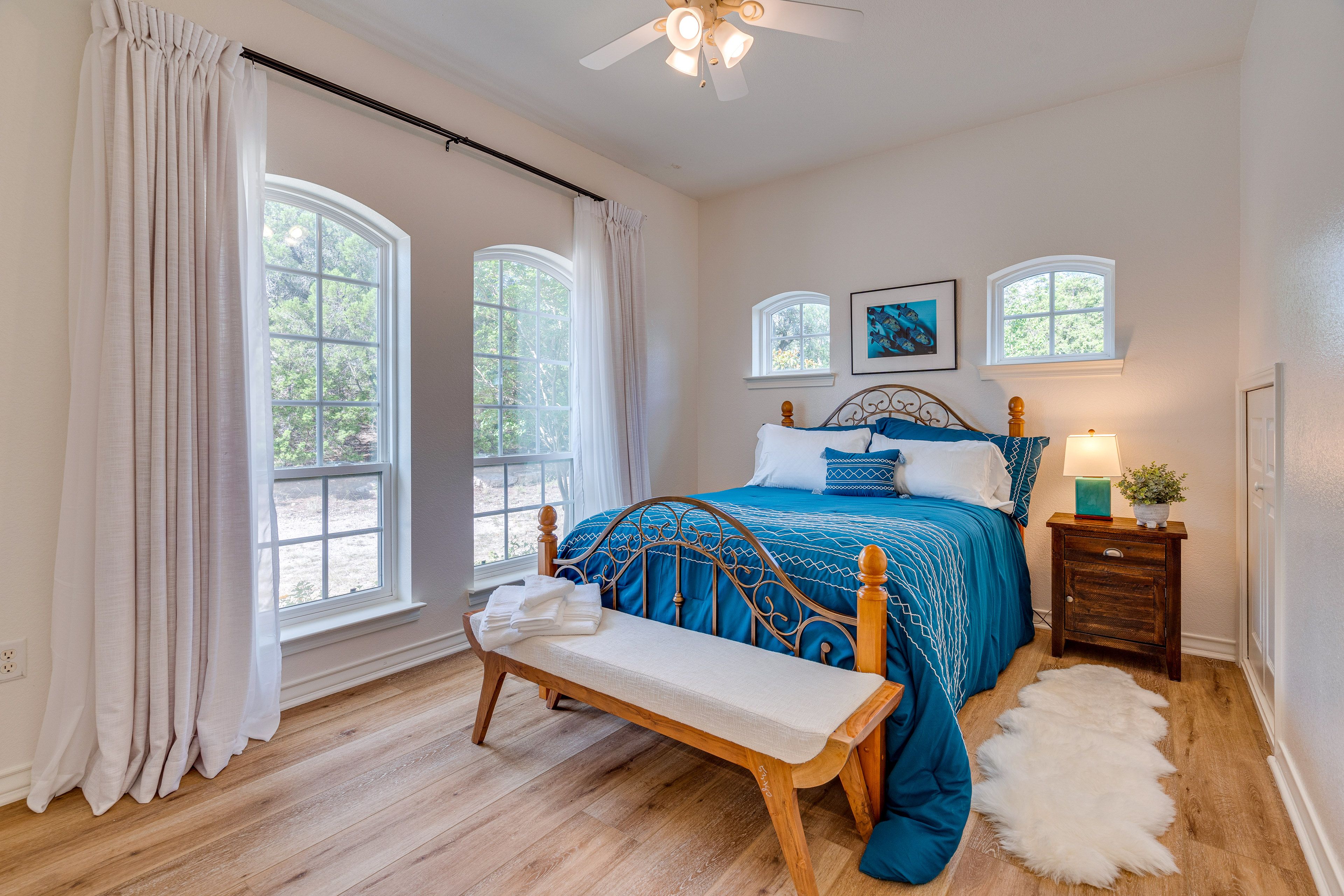 Bedroom 1 | 1st Floor | Full Bed | Linens Provided