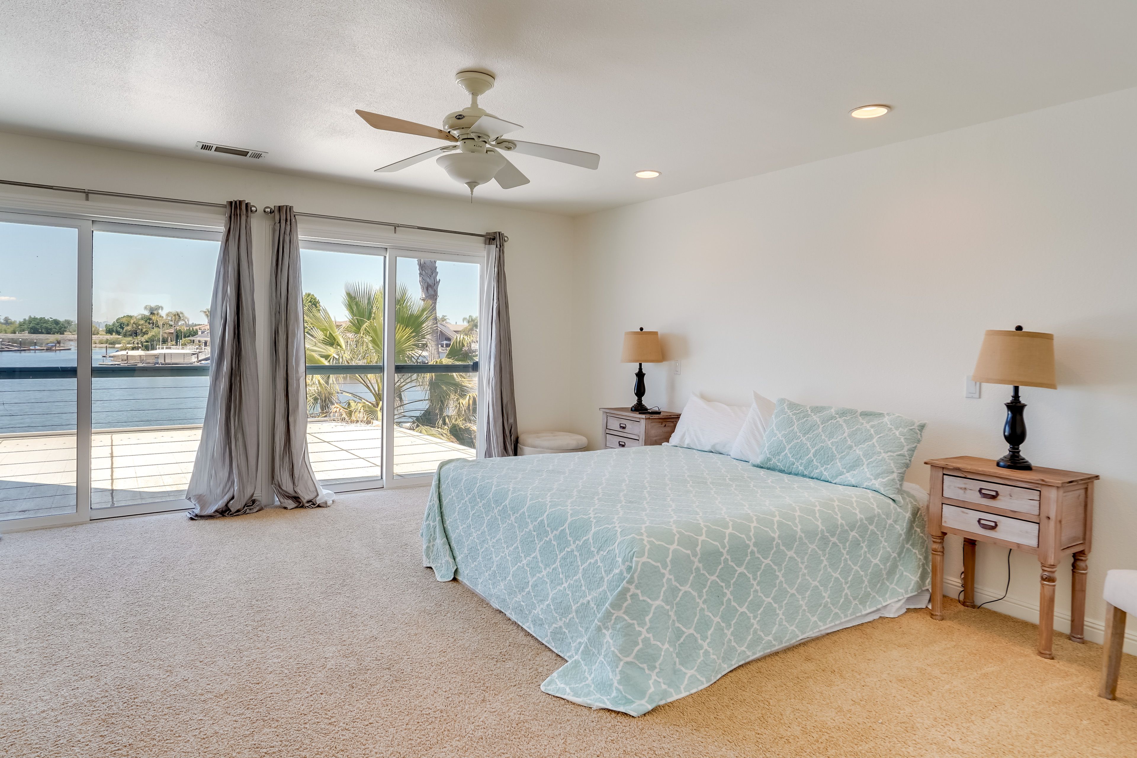 Bedroom 1 | 2nd Floor | King Bed | Cable TV | Linens Provided