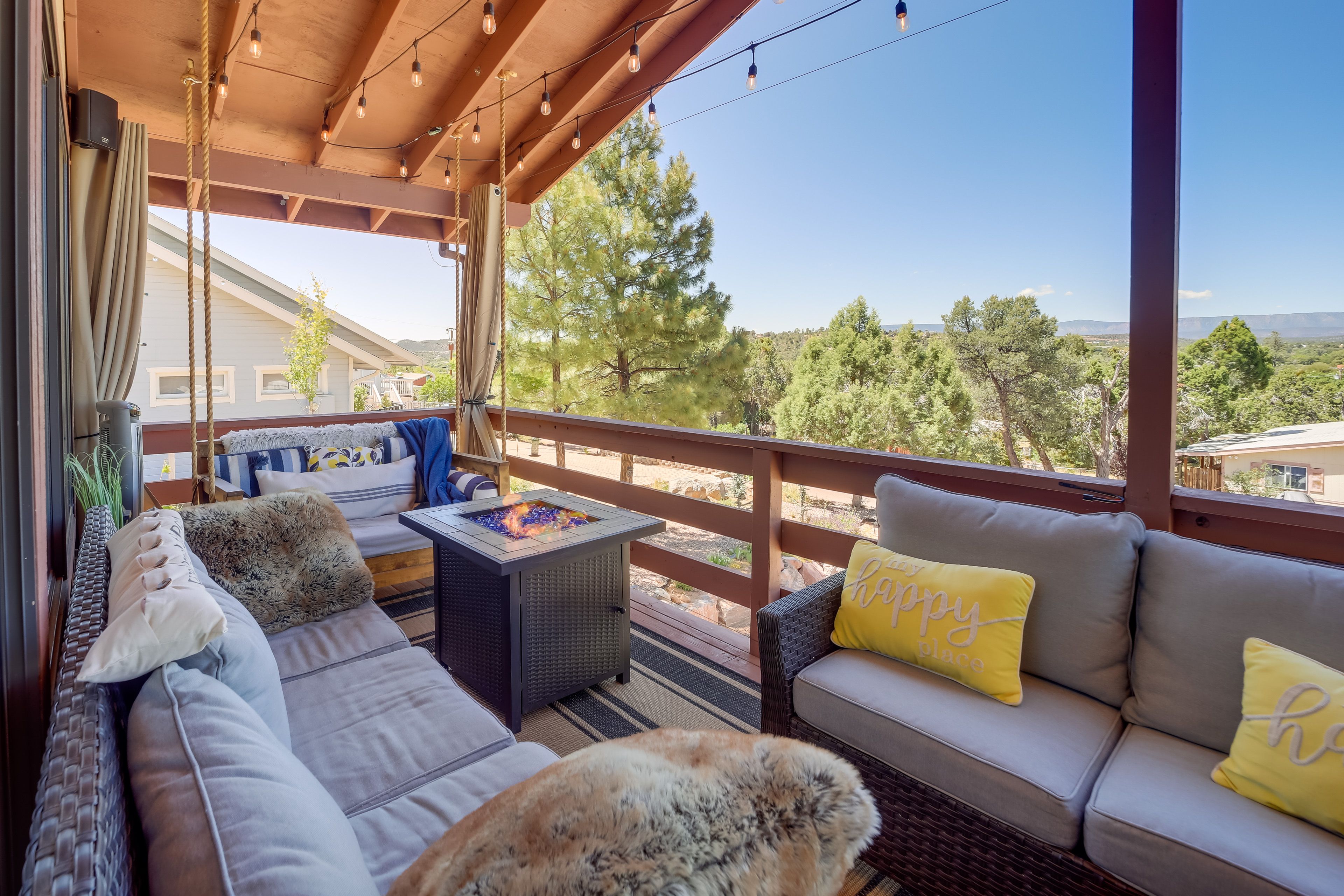 Balcony | Gas Fire Pit