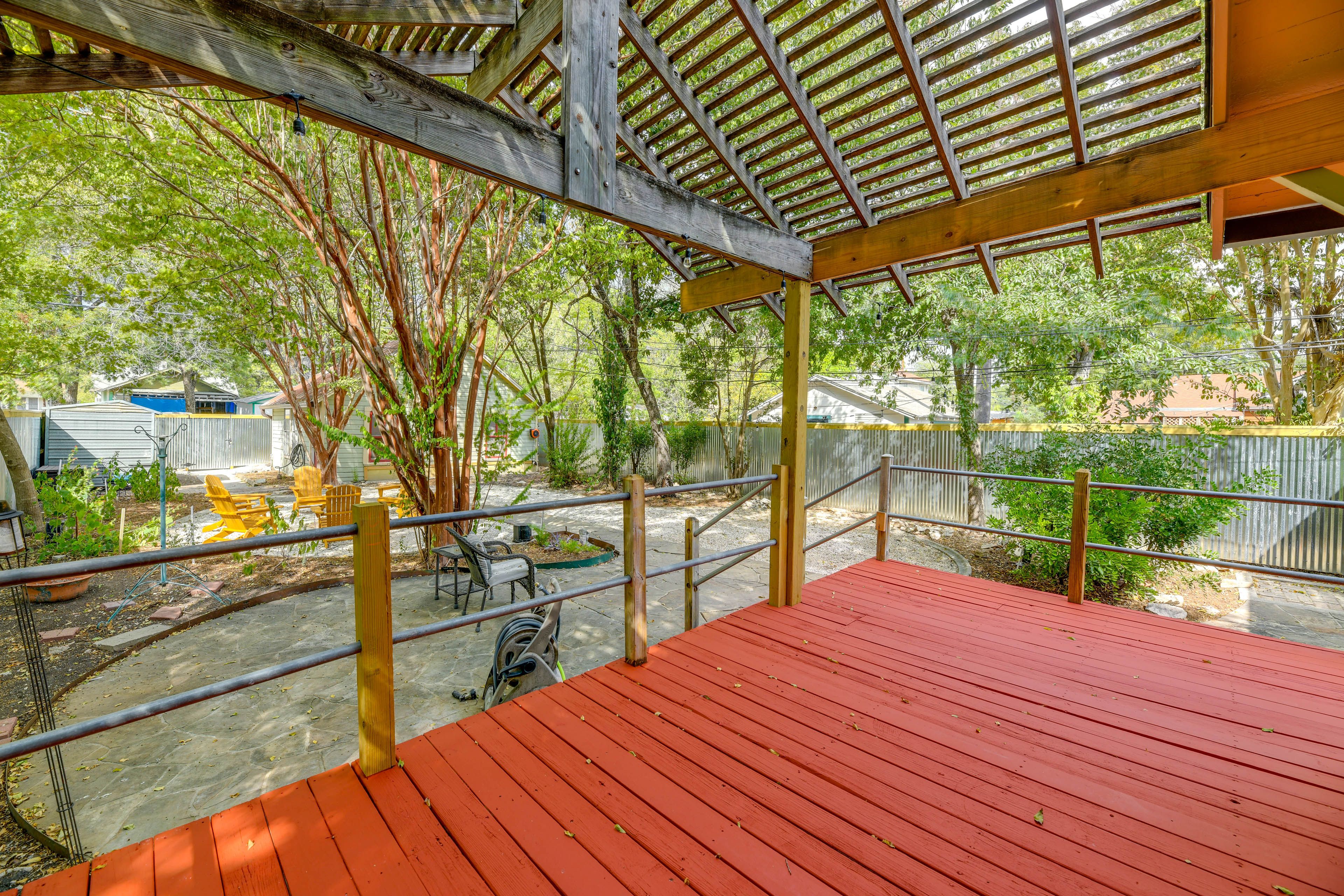 Covered Deck