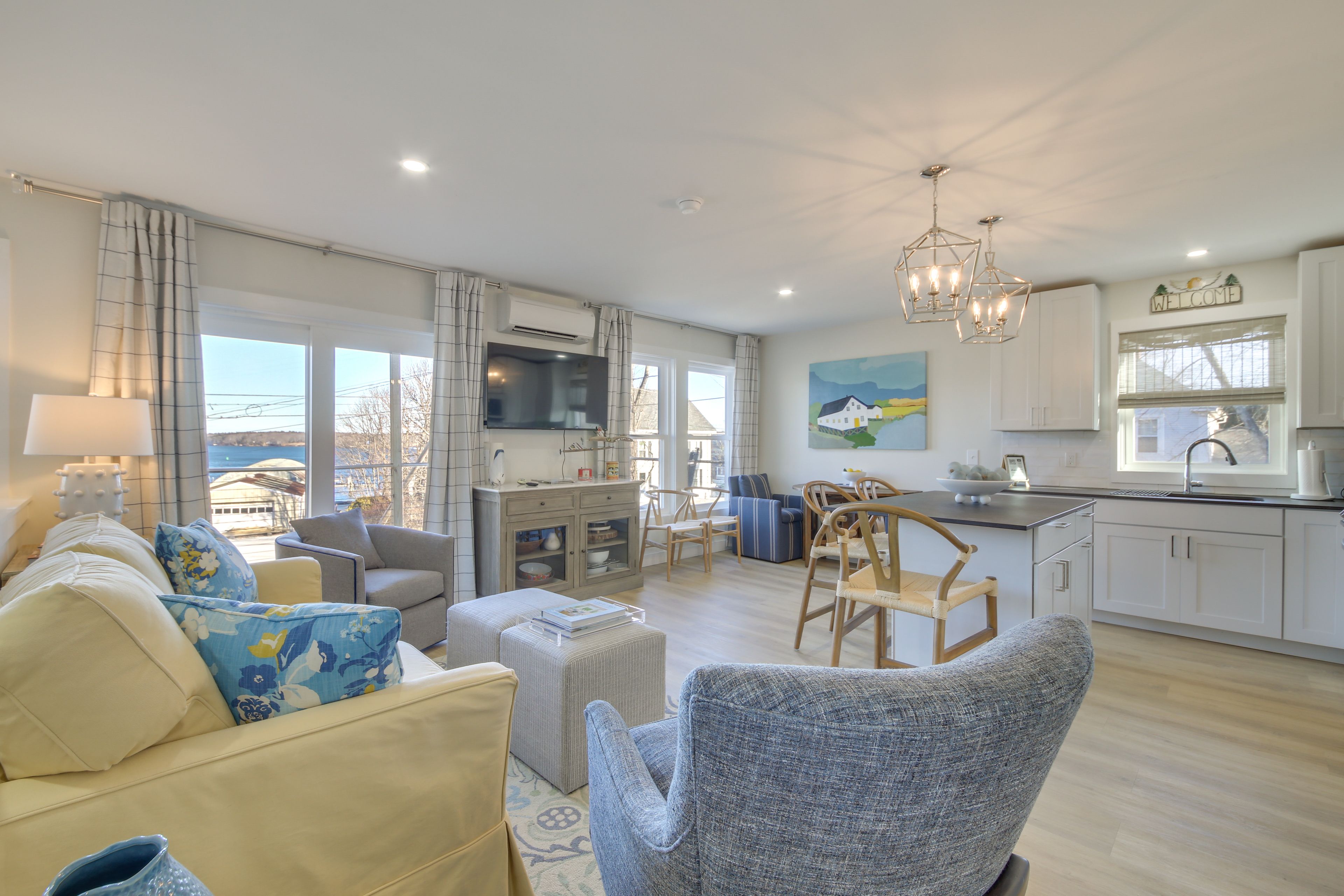 East Boothbay Vacation Rental | 3BR | 2BA | 1,400 Sq Ft | Step to Enter